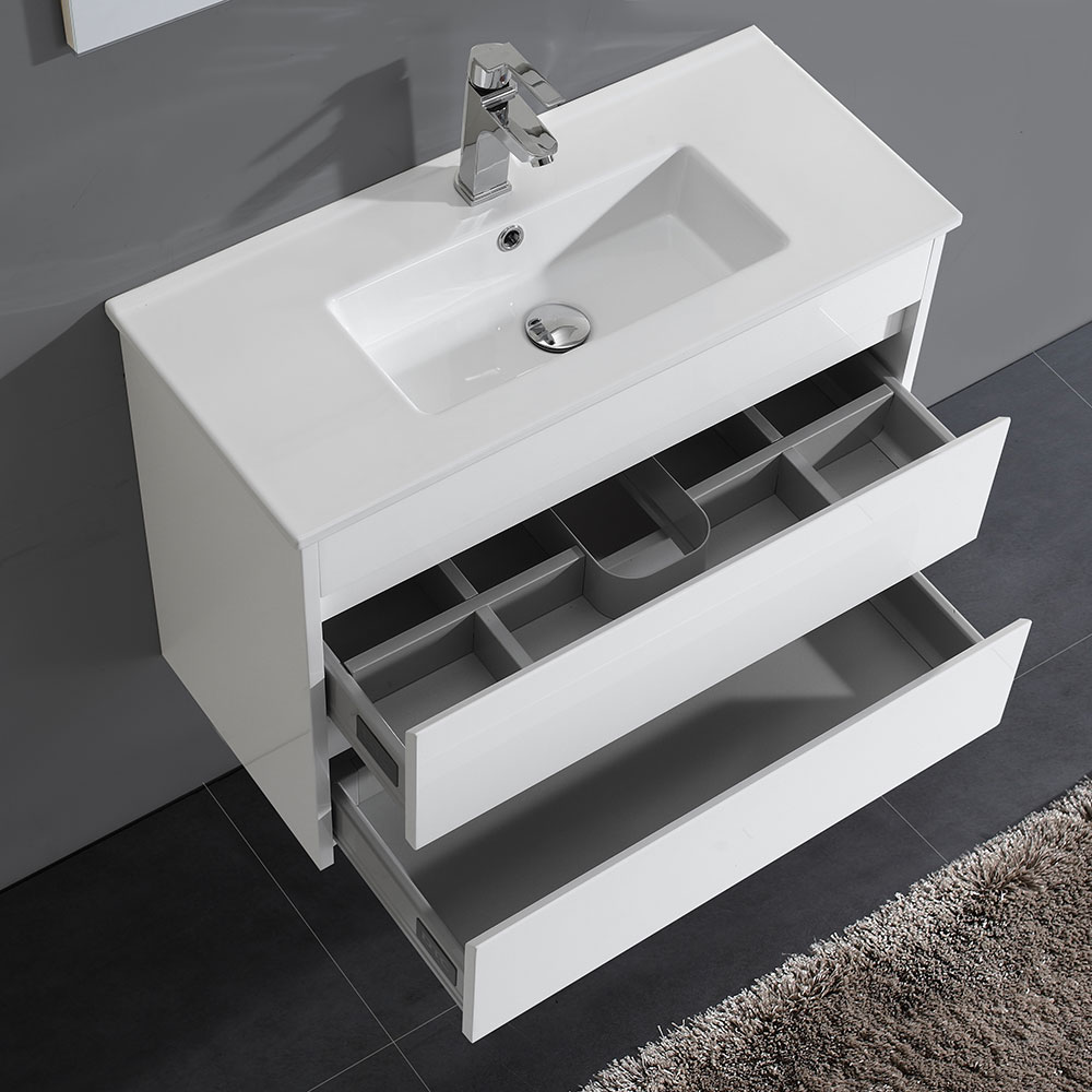 Møbelpakke Bathlife Vind Hvit