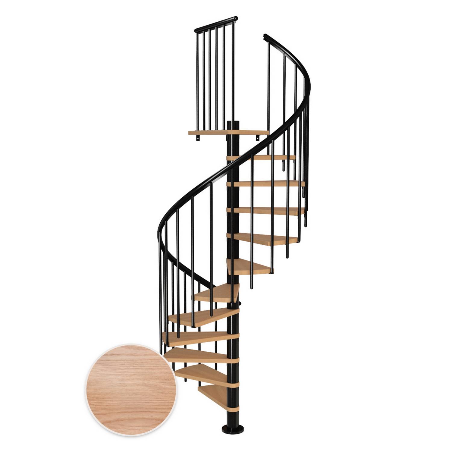 Spiraltrapp Dolle Montréal Eik Multiplex Classic 3