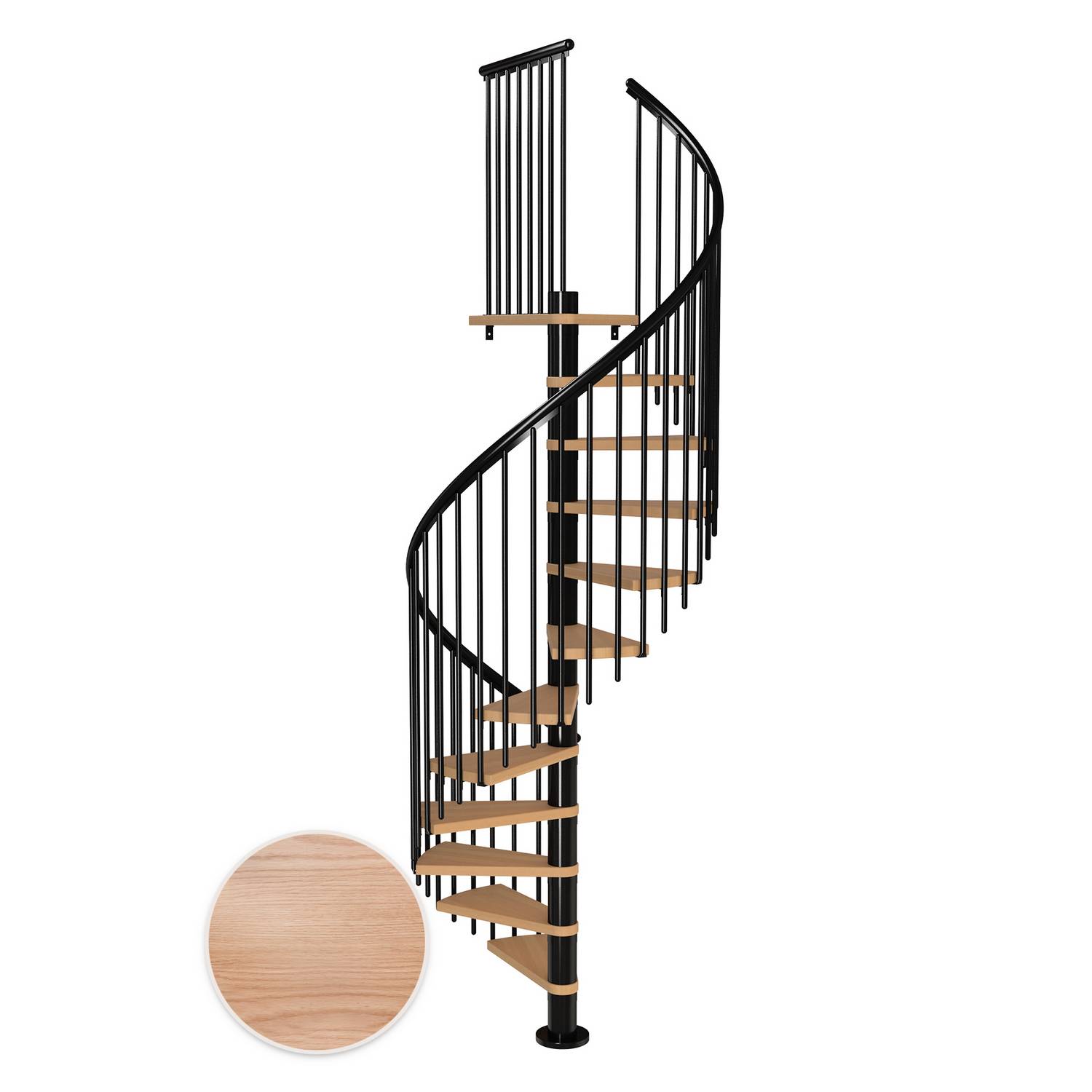 Spiraltrapp Dolle Montréal Eik Multiplex Classic 4