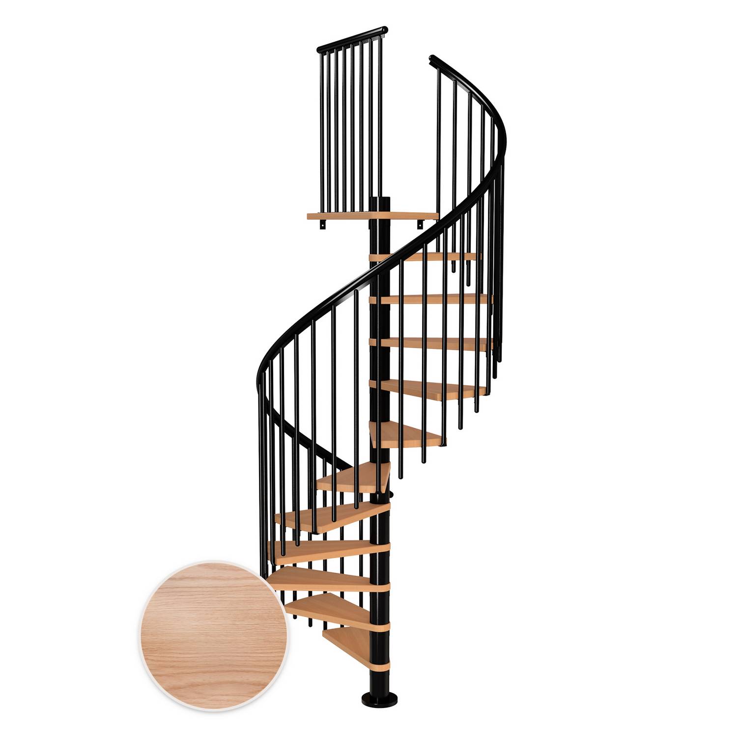 Spiraltrapp Dolle Montréal Eik Multiplex Classic 4