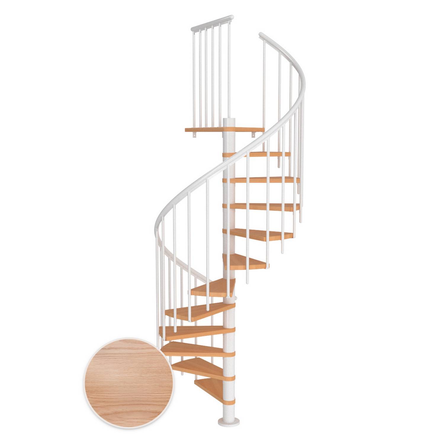 Spiraltrapp Dolle Montréal Eik Multiplex Classic 3