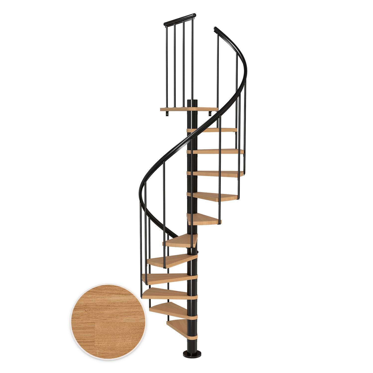 Spiraltrapp Dolle Montréal Eik Oljet Classic 2