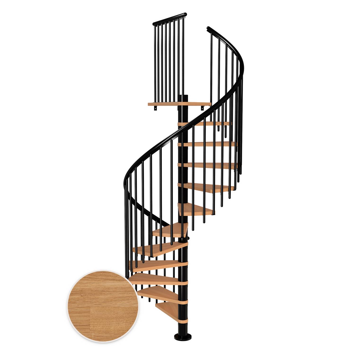 Spiraltrapp Dolle Montréal Eik Oljet Classic 4