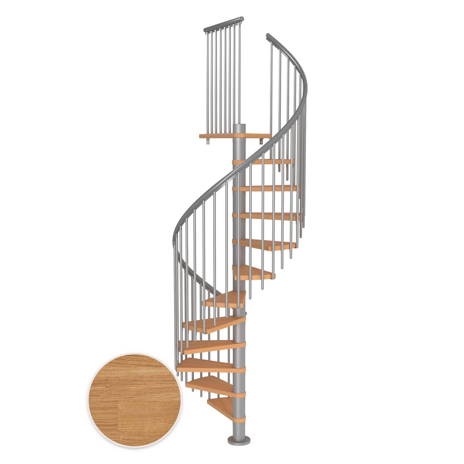 Spiraltrapp Dolle Montréal Eik Oljet Classic 4