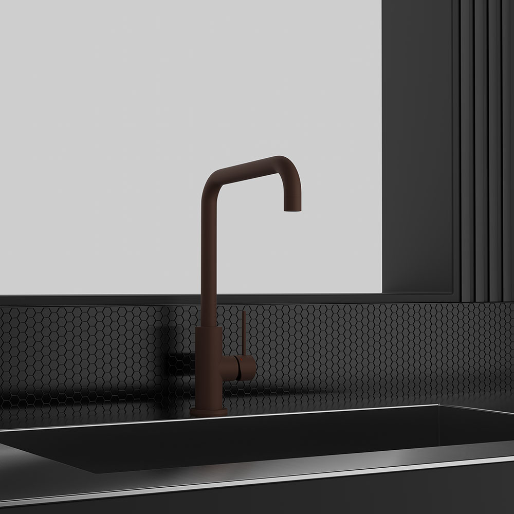 Kjøkkenbatteri Scandtap Steel Mood Rustfritt stål