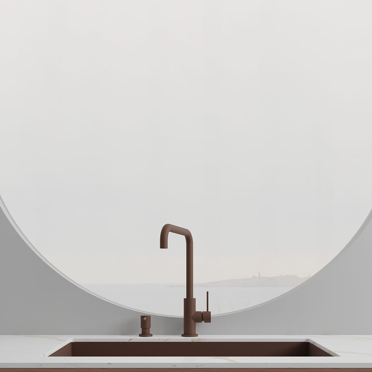 Kjøkkenbatteri Scandtap Steel Mood Rustfritt stål