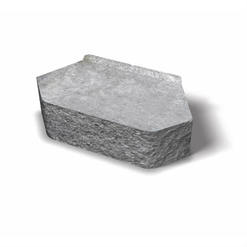 Mursten Benders Megastone Mega 100 rundhuggen Grå