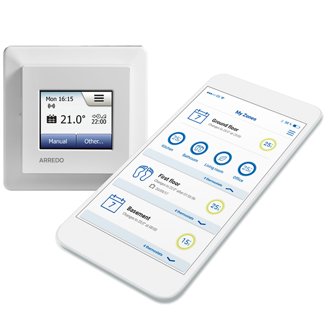 Termostat Arredo MWD 5 Digital Wifi