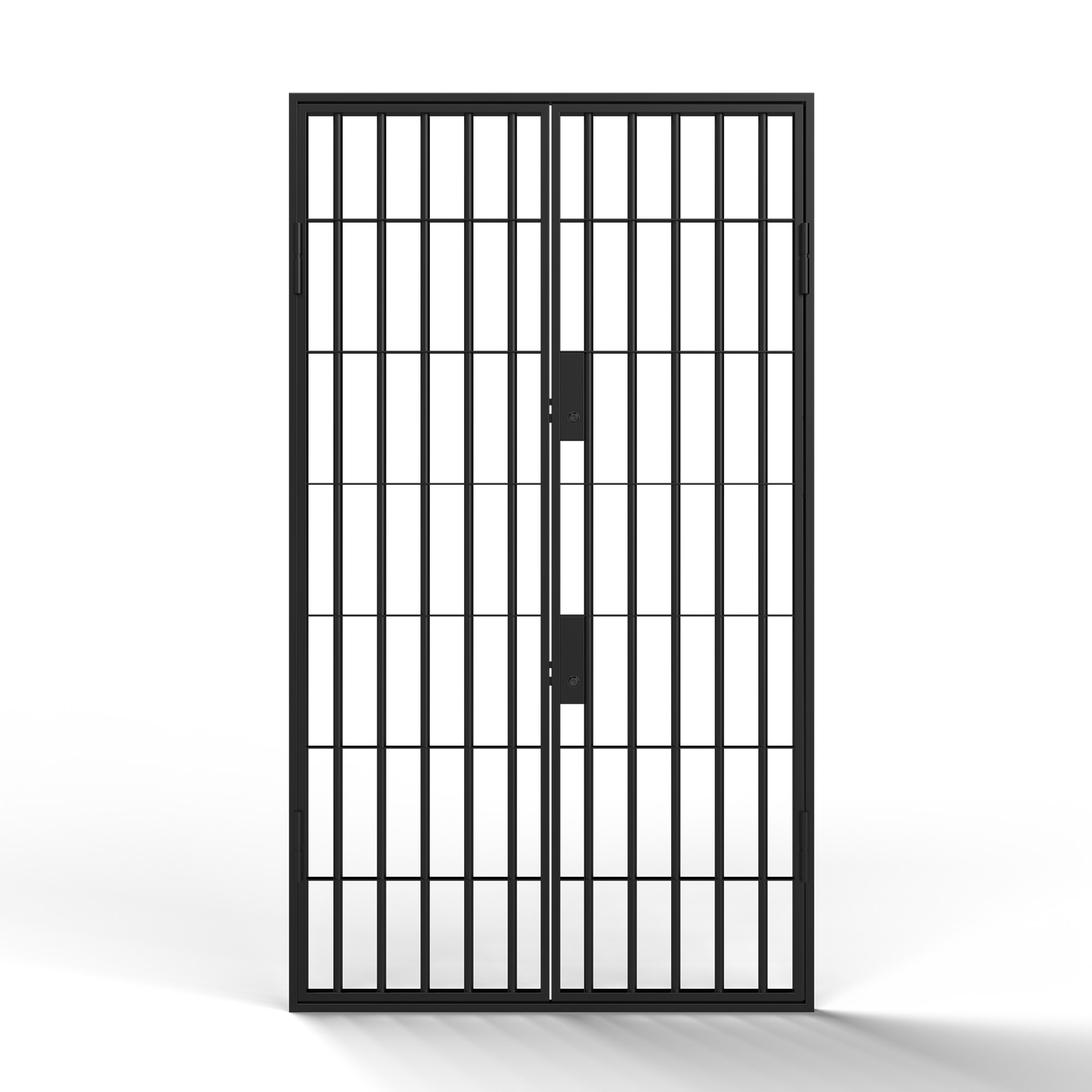 Gallergrind Avant Guard New York BxH: 120x210 cm, Matt Svart, Höger