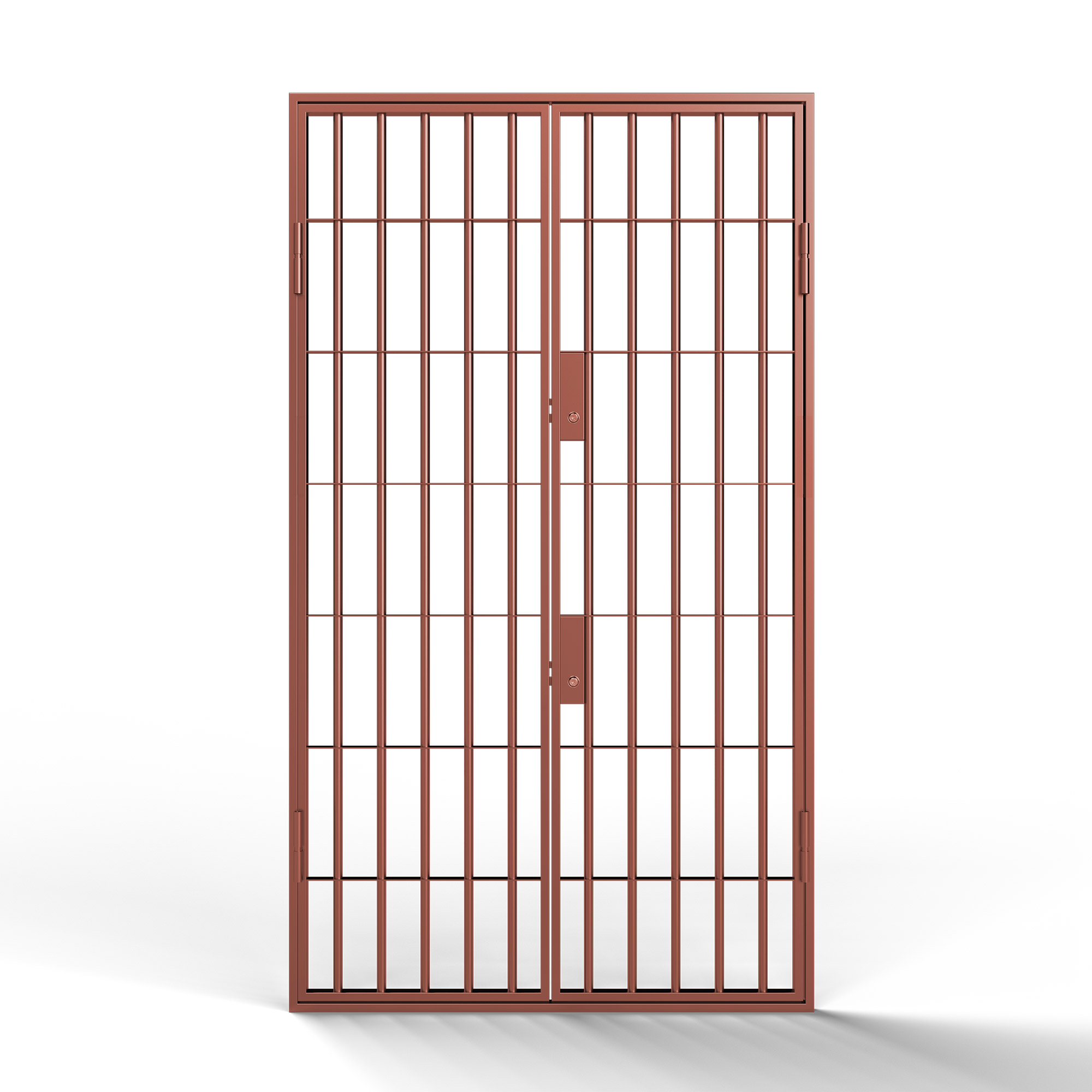 Gallergrind Avant Guard New York BxH: 120x210 cm, Roséguld, Vänster