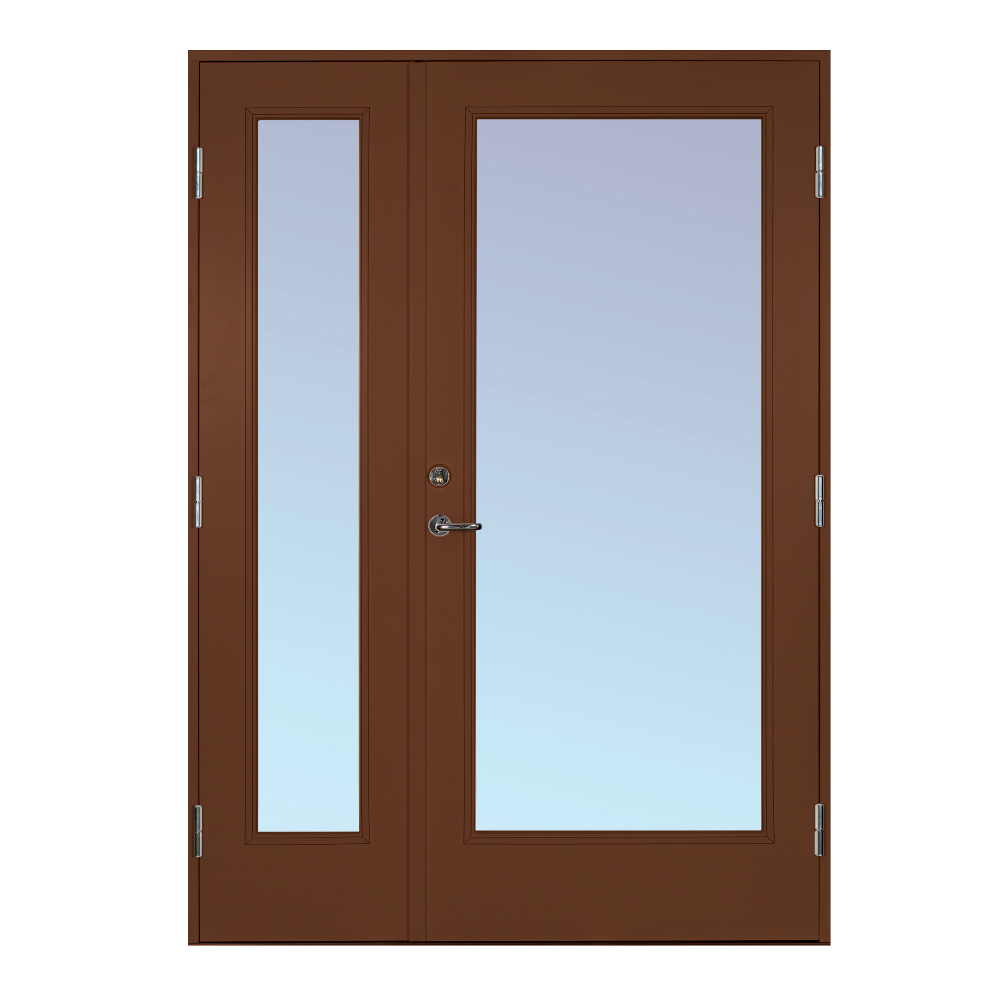 Ytterdør Scandidoor Nice med Sidefelt