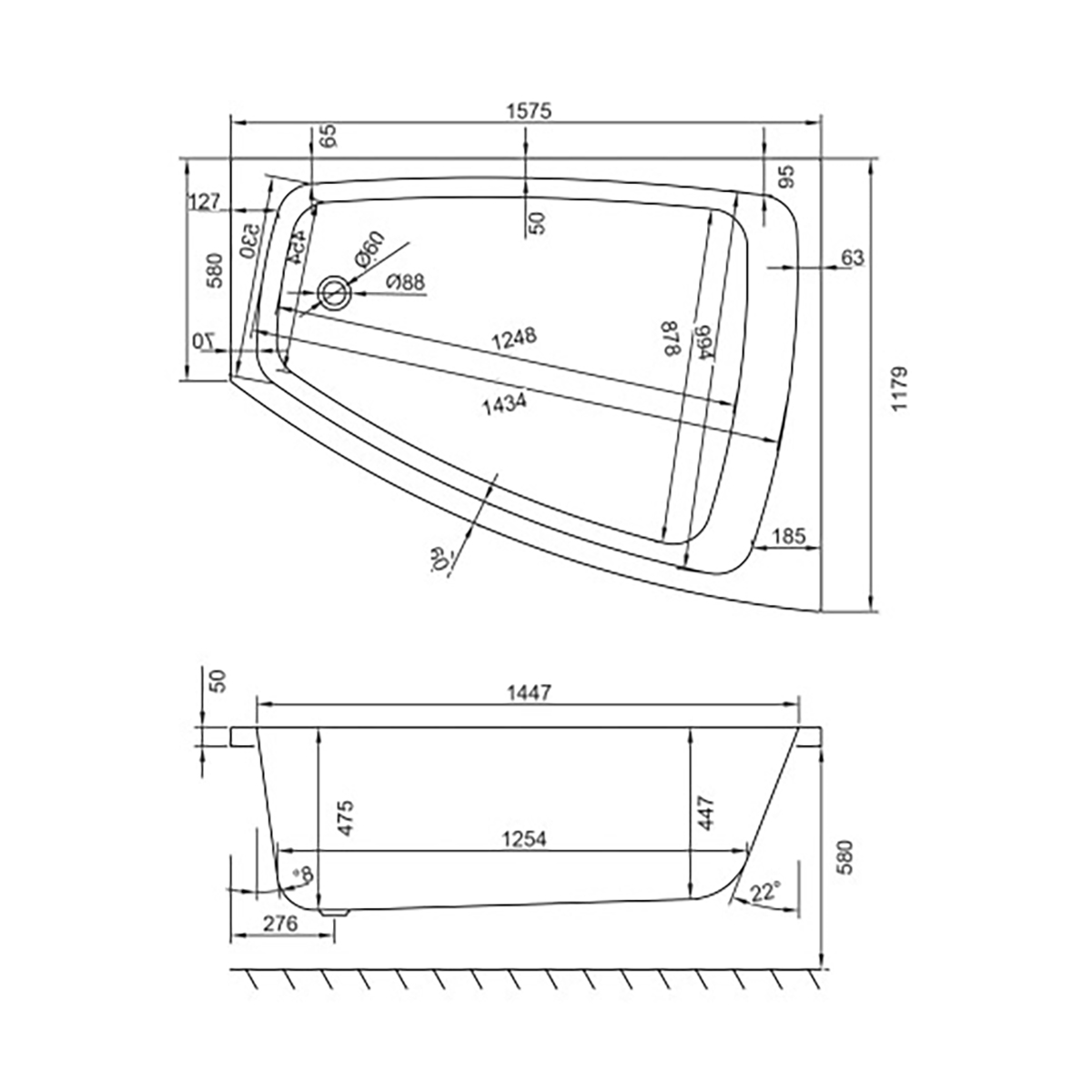 Badkar Strømberg Nordum