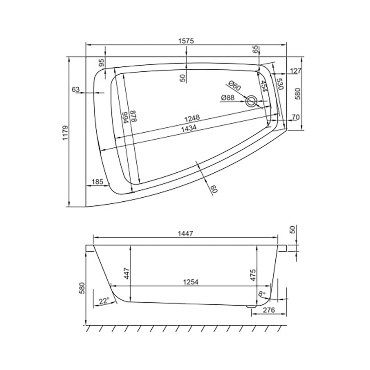 Badkar Strømberg Nordum