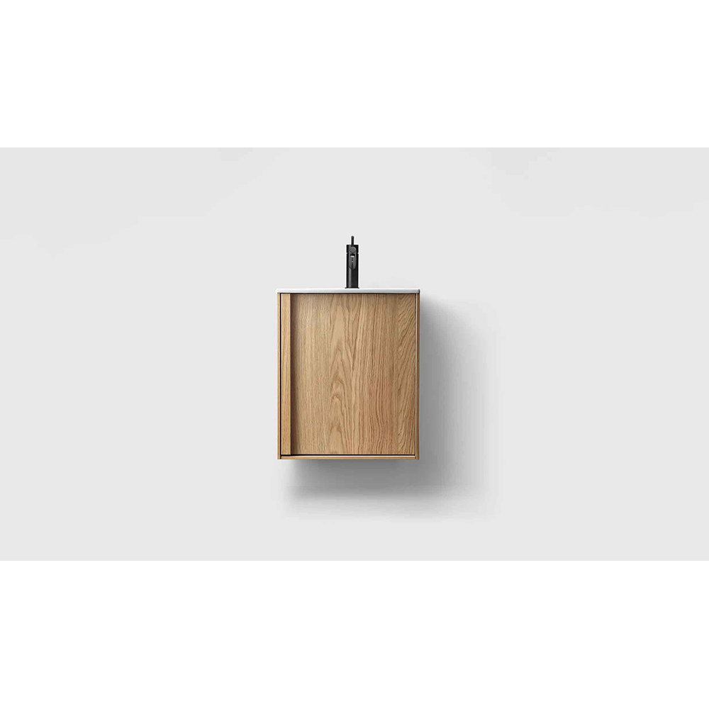 Tvättställsskåp Haven H2/50S med Porslinshandfat