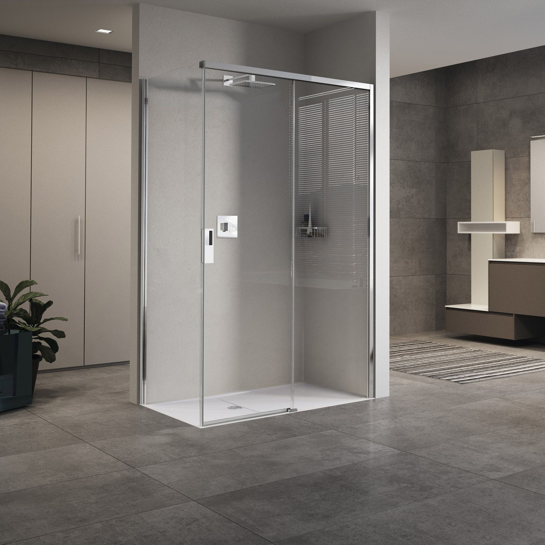 Skyvedør Novellini Opera PH+FH