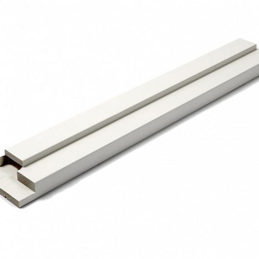 Överstycke Diplomat Vit Överstycke Vit T x B: 11,8 x 70 cm