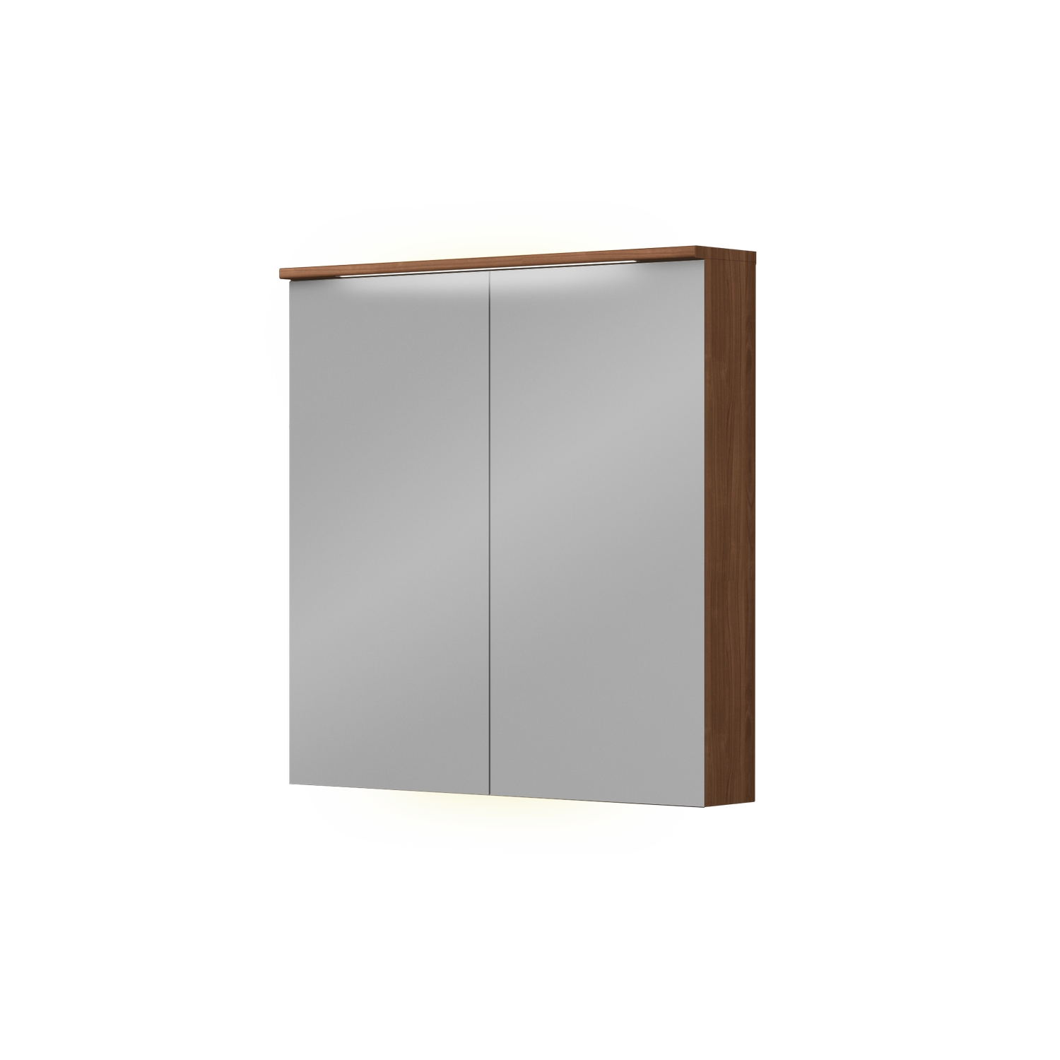 Speilskap FOSSBAD B80 D12 med Lystopp