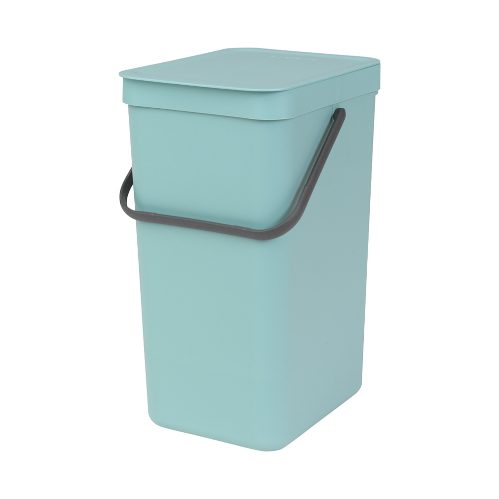 Papperskorg Brabantia SORT & GO Enkel Färg: Mint, Volym: 16 l
