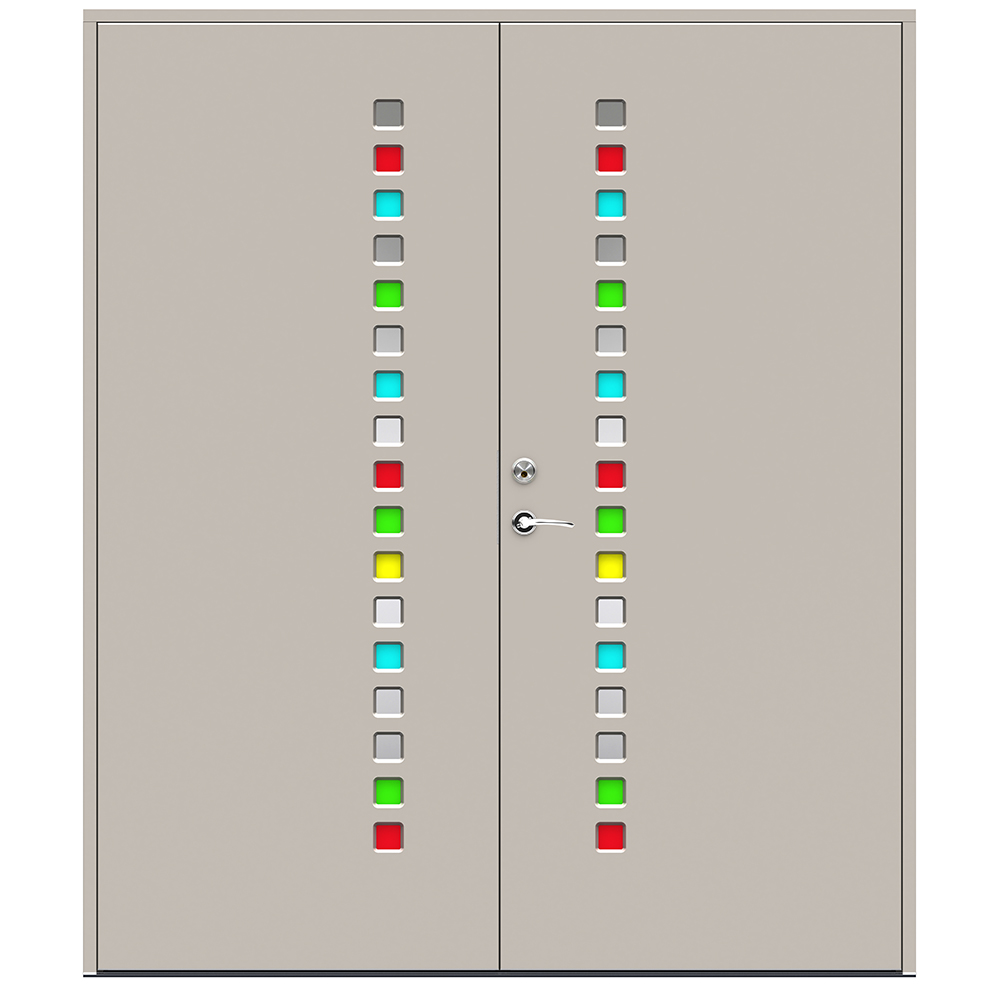 Tofløyet Ytterdør Swedoor Prisma BxH: 180x210 cm NCS-S-3502-Y
