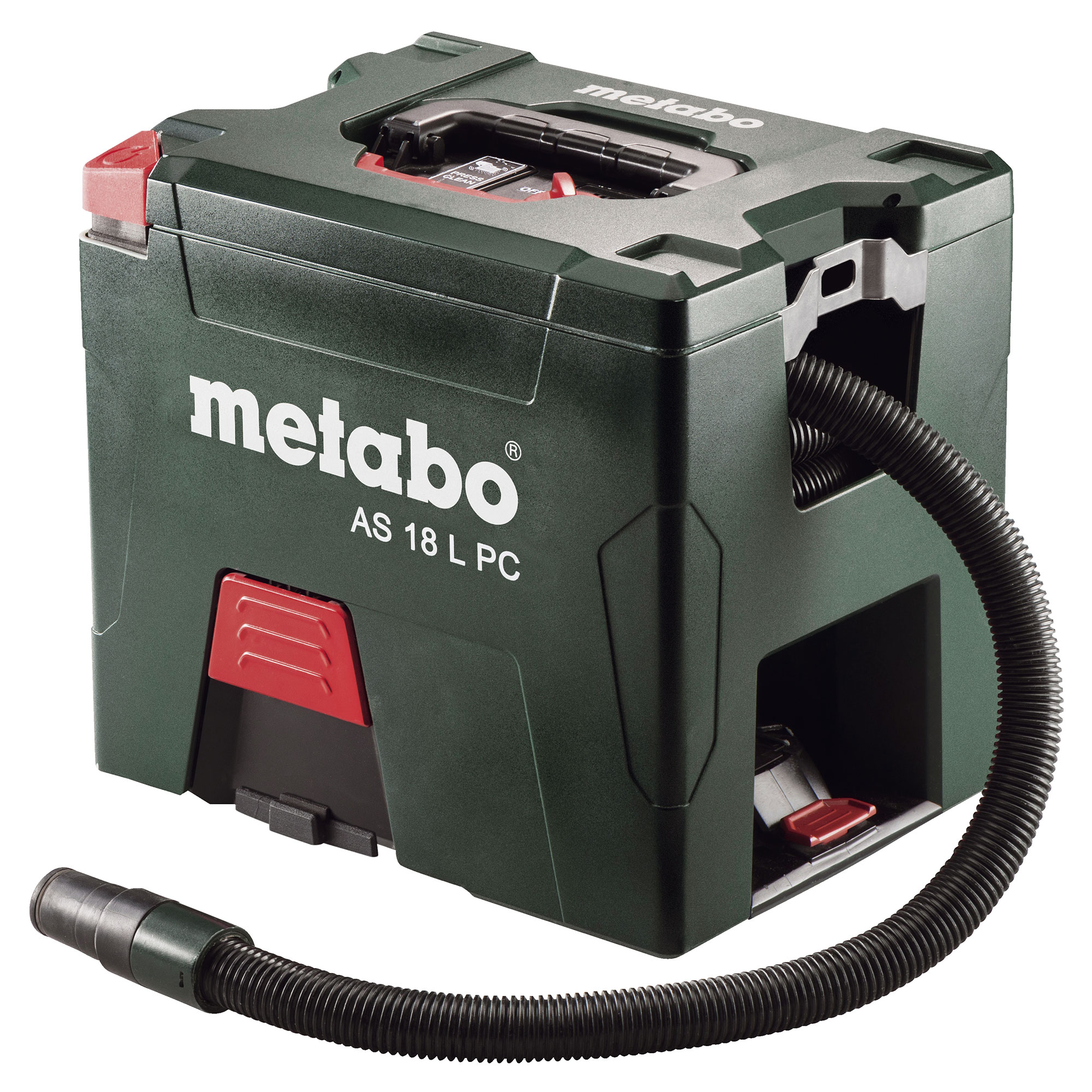 Støvsuger Metabo AS 18 L PC 2X5,2AH 602021000 AS 18 L PC Metabo Støvsuger med batterier og lader | Staypro