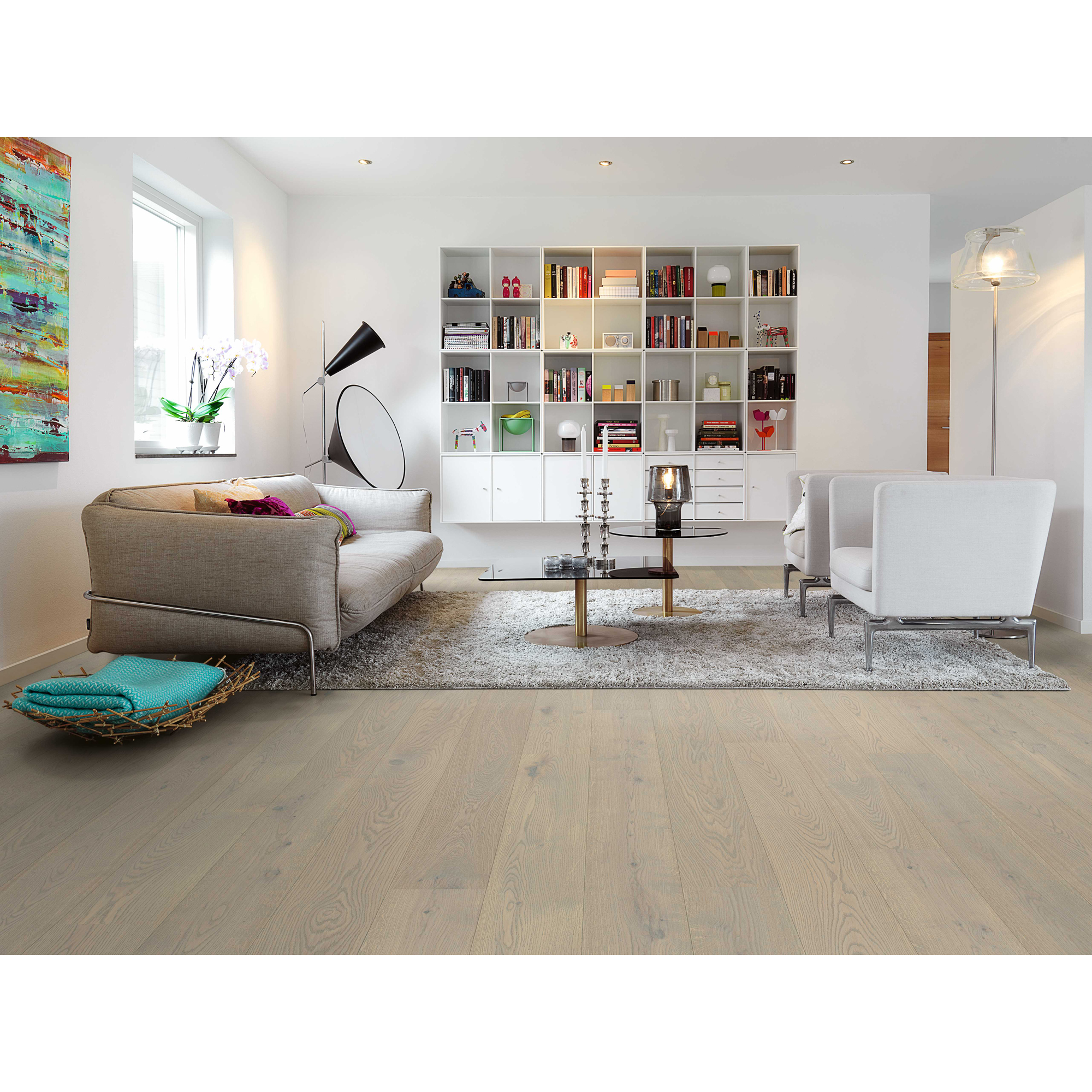 Parkett Pergo Lofoten XL Grå Eik 1-Stav