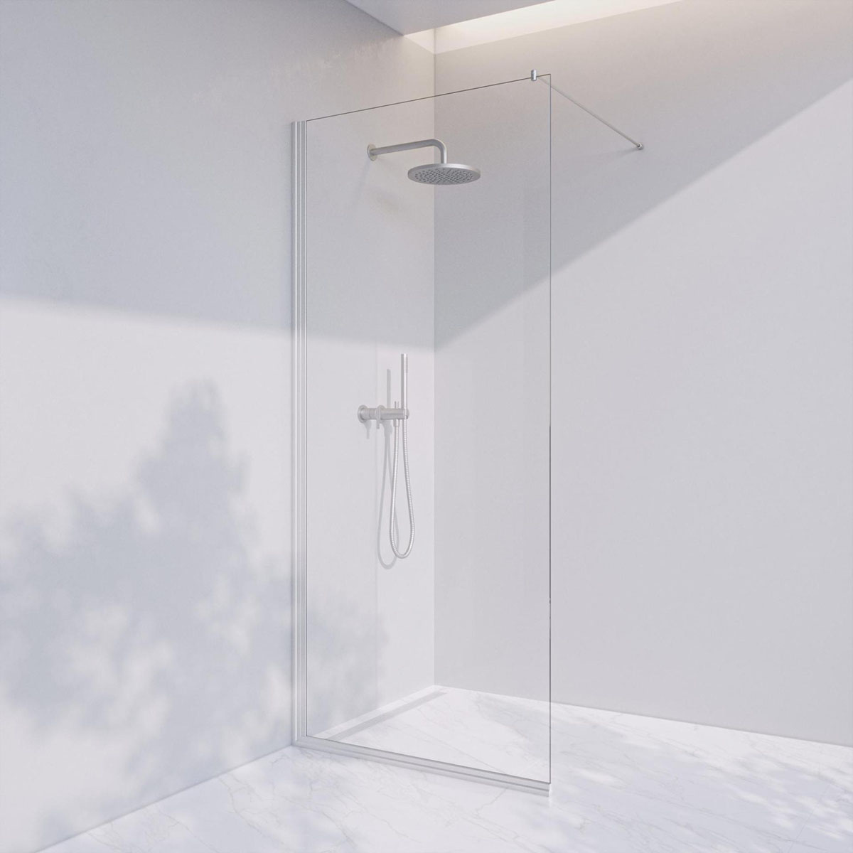 Duschvägg Invitrea Prime PH1 med Glasrengöring | badrum - duschar - duschvagg | KakelKungen
