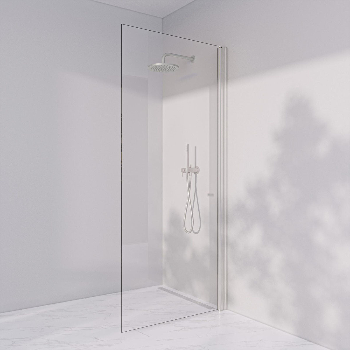 Duschvägg Invitrea Prime PH2 med Glasrengöring | badrum - duschar - duschvagg | KakelKungen