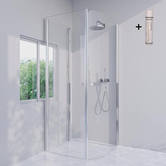 Duschhörn Invitrea Prime PH43 med Glasrengöring