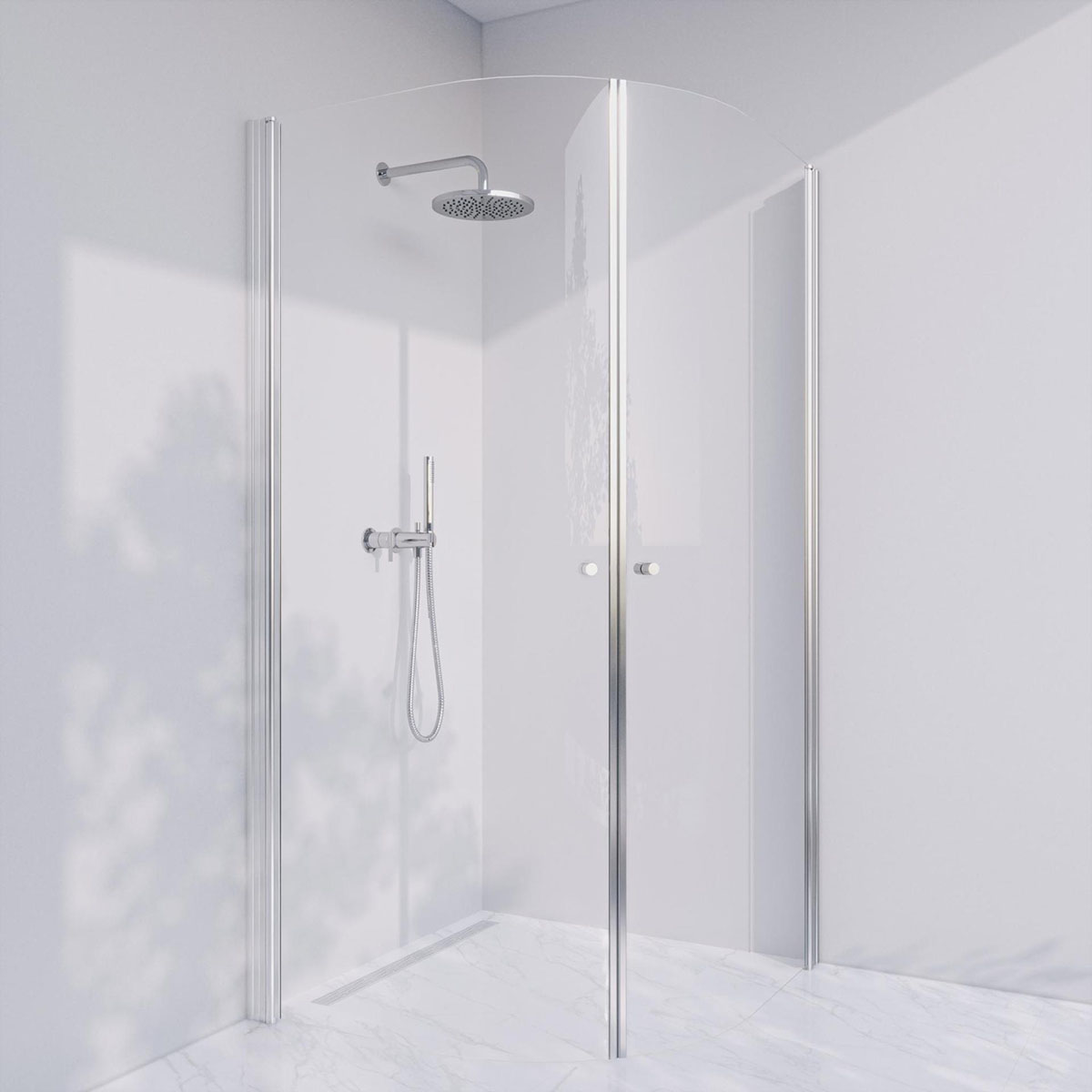 Duschhörn Invitrea Prime PH44 med Glasrengöring | badrum - duschar - duschhorn | KakelKungen