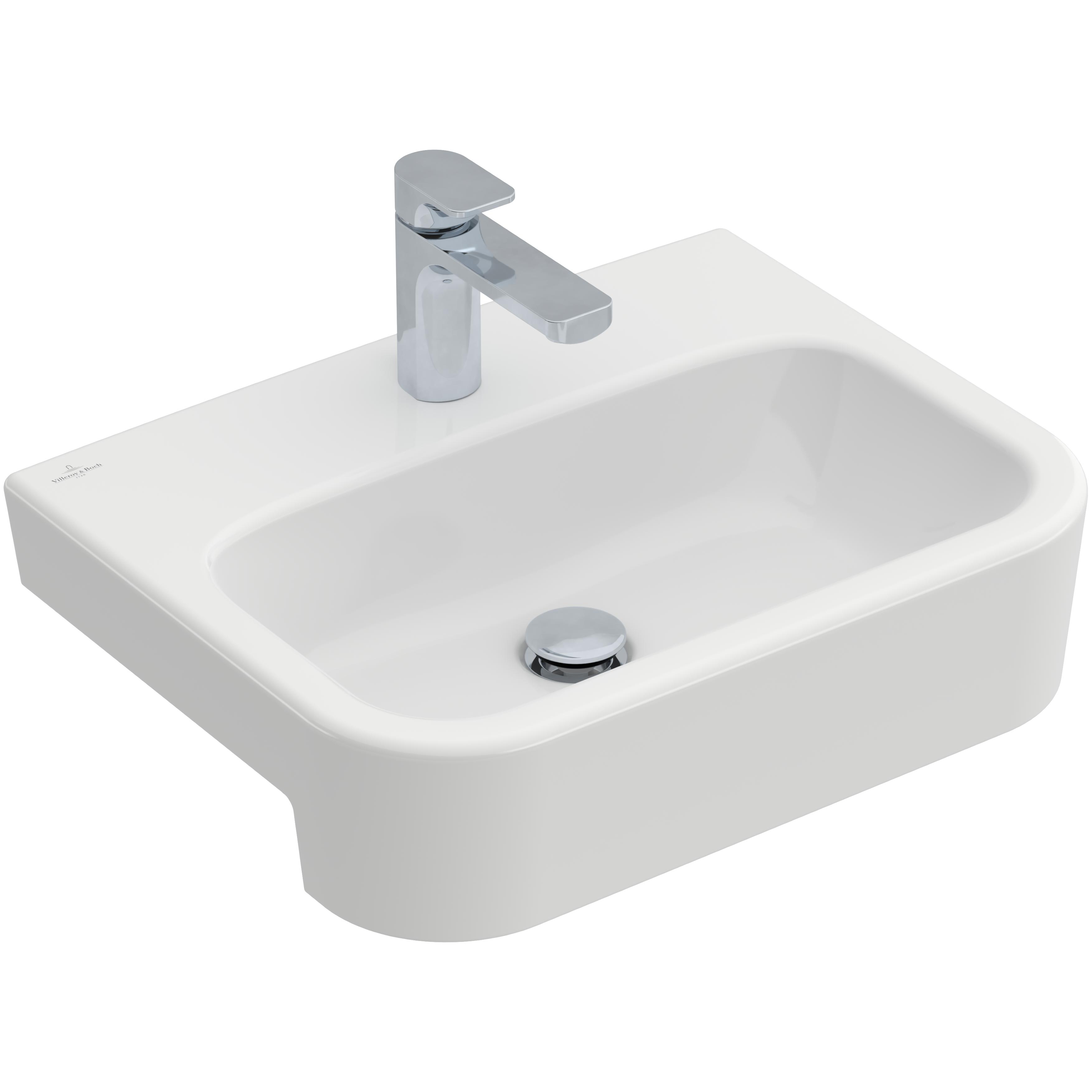 tvättställ villeroy & boch architectura halvinfällt 550 mm