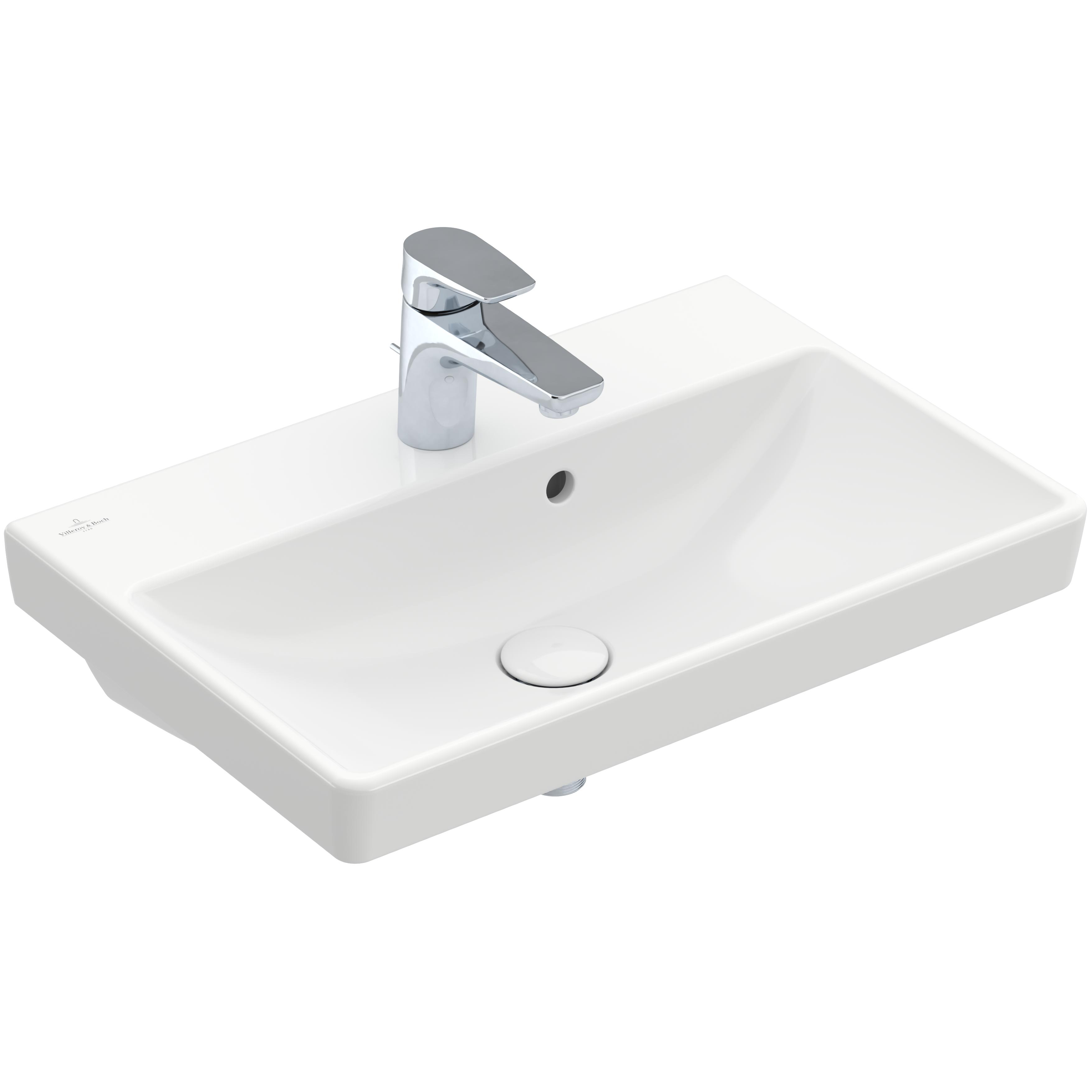 tvättställ villeroy & boch avento 550 mm