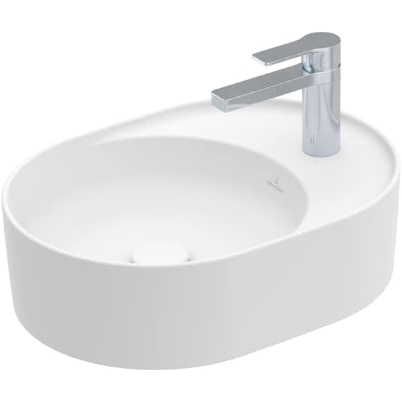 tvättställ villeroy & boch collaro ovalt