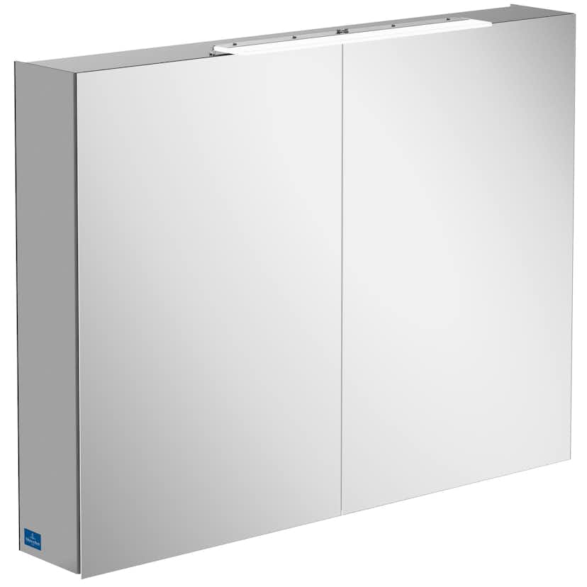 Spegelskåp Villeroy & Boch My View One med 2 dörrar B: 1007 mm - Installation/montering finns att köpa till