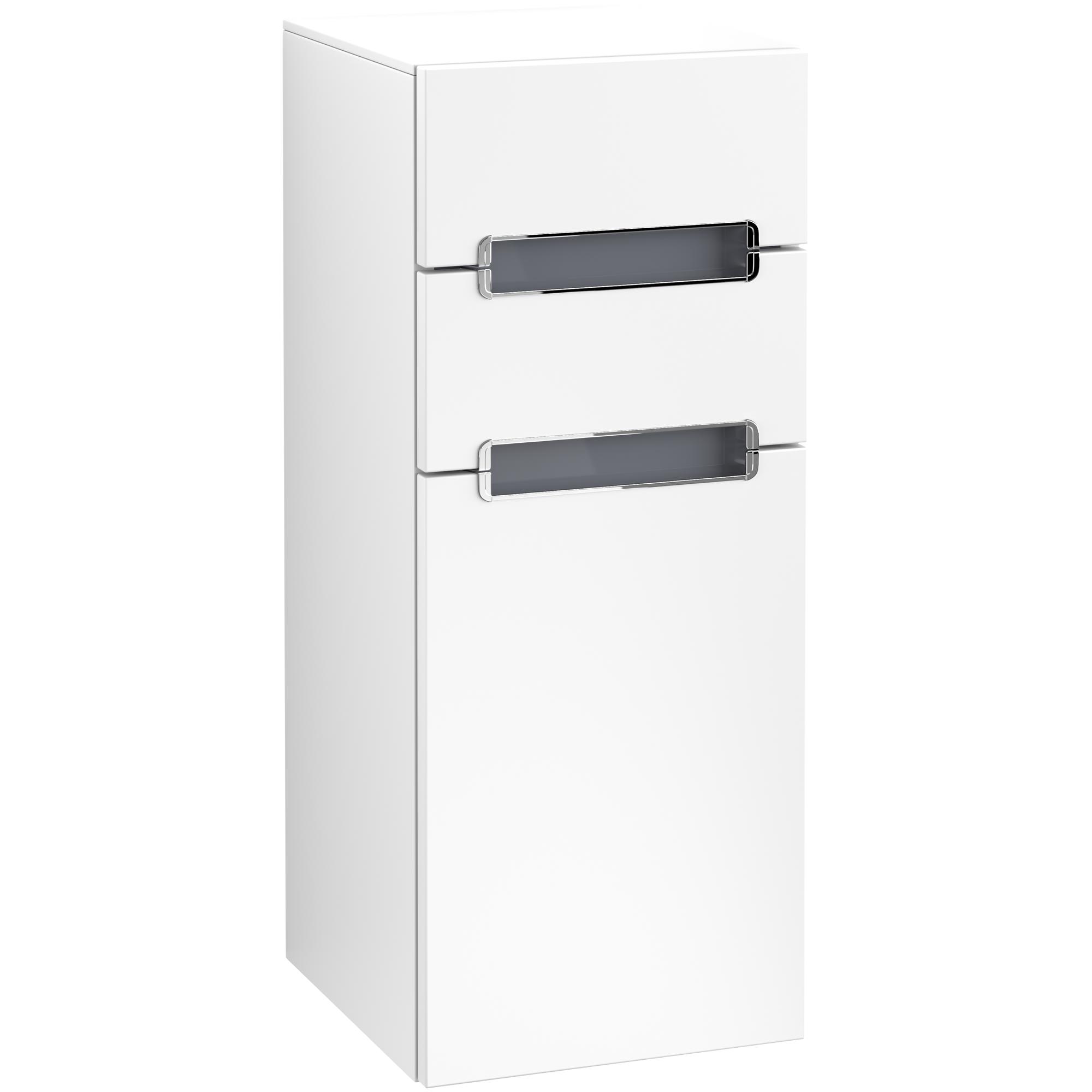 Väggskåp Villeroy & Boch Subway 2.0 med 2 Lådor och 1 Dörr 356 mm | badrum - badrumsmobler - vagg-och-hogskap | KakelKungen