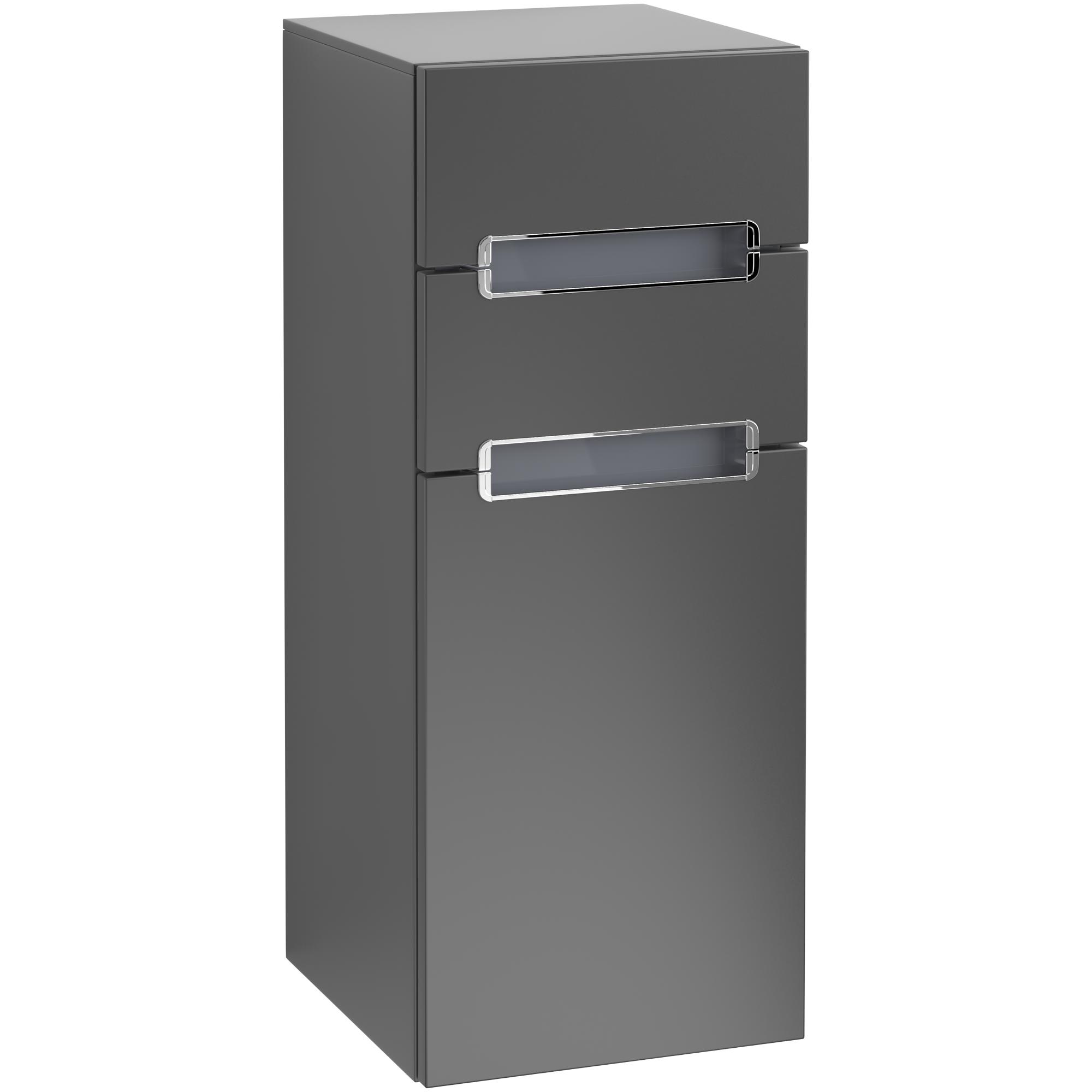 Väggskåp Villeroy & Boch Subway 2.0 med 2 Lådor och 1 Dörr 356 mm | badrum - badrumsmobler - vagg-och-hogskap | KakelKungen