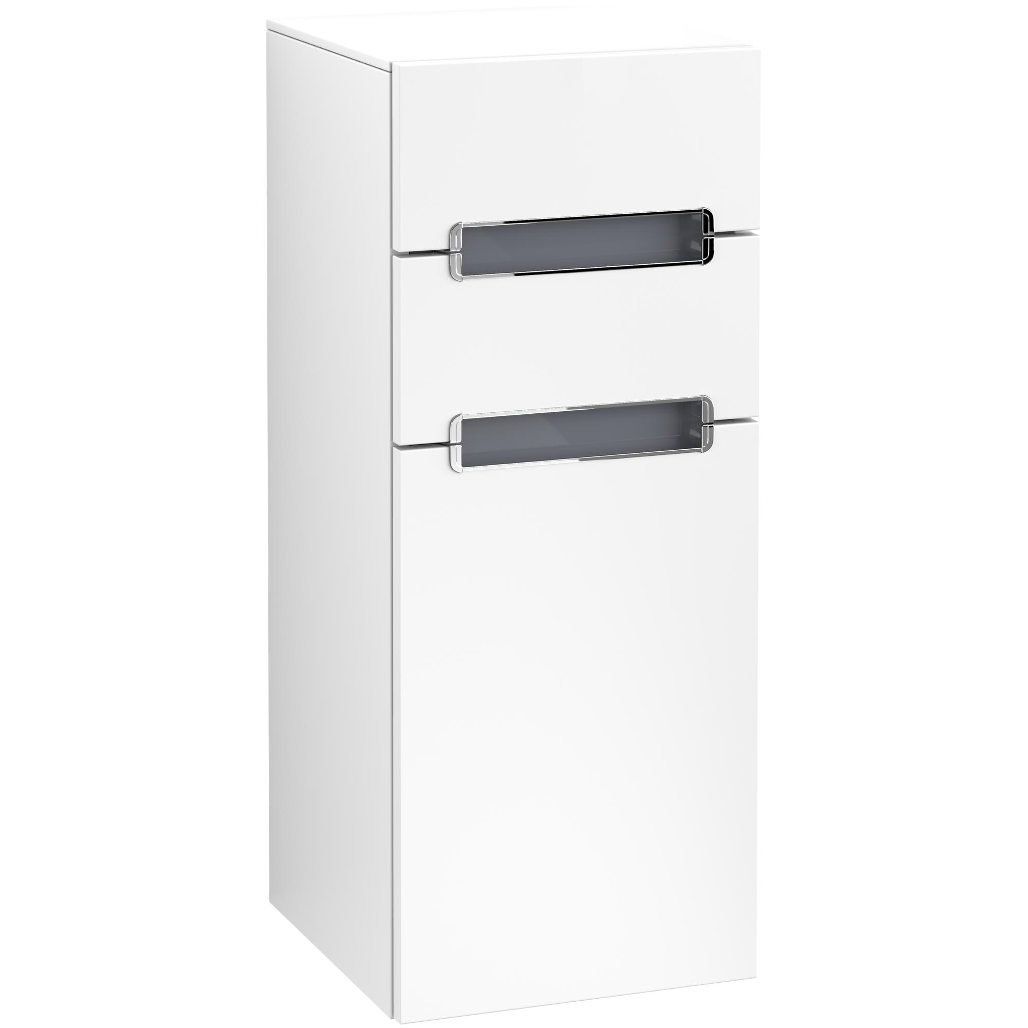 Väggskåp Villeroy & Boch Subway 2.0 med 2 Lådor och 1 Dörr 356 mm | badrum - badrumsmobler - vagg-och-hogskap | KakelKungen