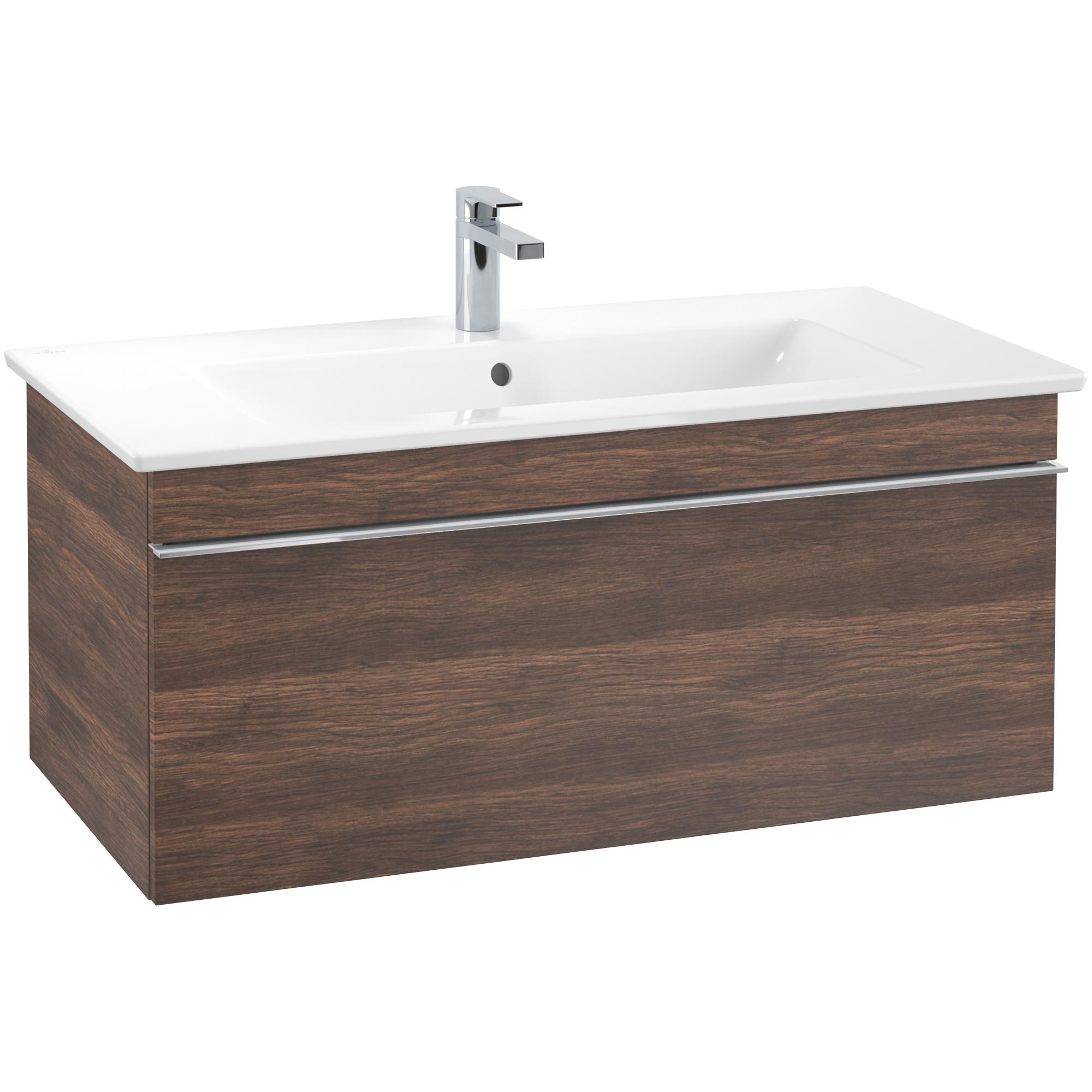 Tvättställsskåp Villeroy & Boch Venticello med  1 Låda för Skåpstvättställ