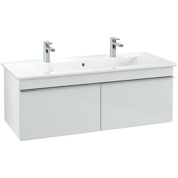 Tvättställsskåp Villeroy & Boch Venticello 115 cm med 2 Lådor för Centrerat Skåpstvättställ