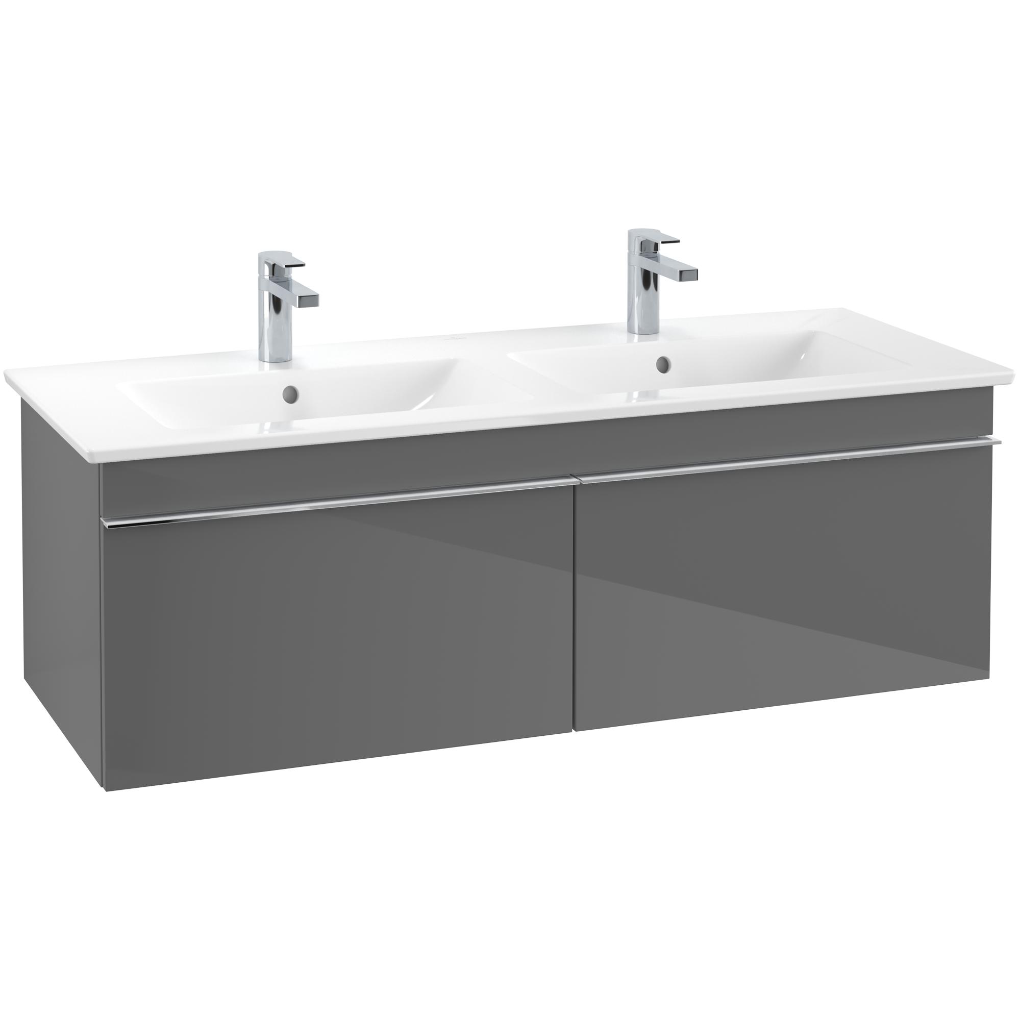 Tv&auml;ttst&auml;llssk&aring;p Villeroy & Boch Venticello 125 cm med  2 L&aring;dor f&ouml;r Dubbla Tv&auml;ttst&auml;ll