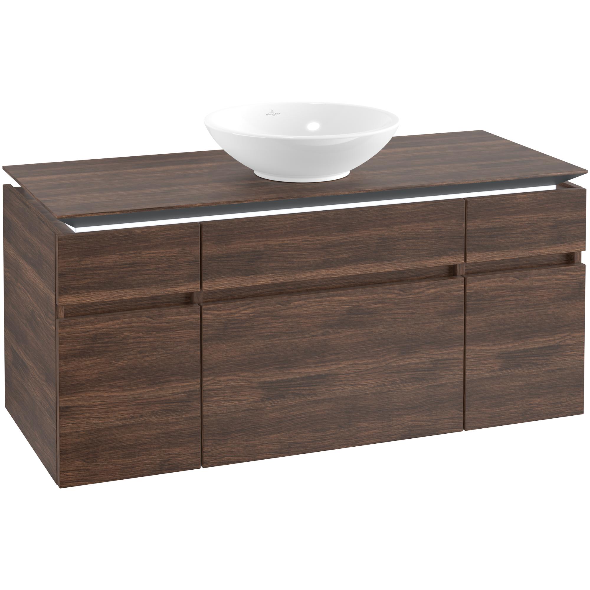 Tvättställsskåp Villeroy & Boch Legato med 5 Lådor för Ytmonterat Tvättställ från Övriga V&B Serier | badrum - badrumsmobler - tvattstallsskap-och-kommod | KakelKungen