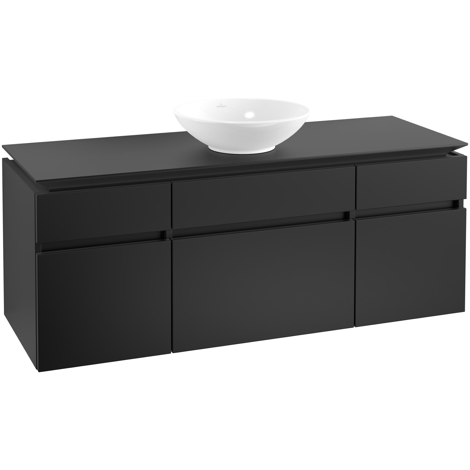 Tvättställsskåp Villeroy & Boch Legato med 5 Lådor för Ytmonterat Tvättställ från Övriga V&B Serier | badrum - badrumsmobler - tvattstallsskap-och-kommod | KakelKungen