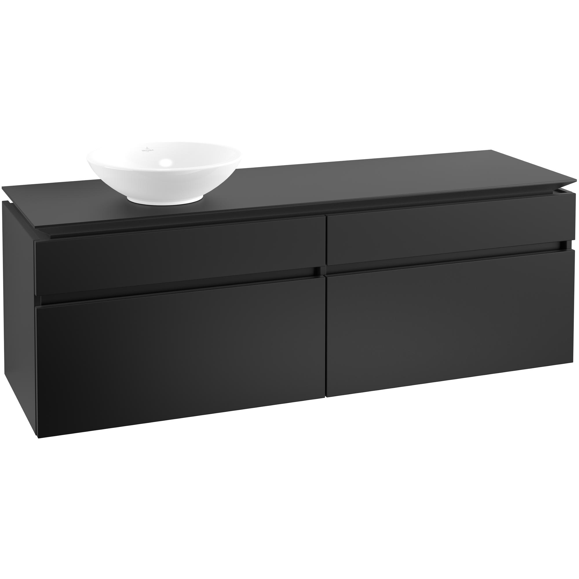 Tvättställsskåp Villeroy & Boch Legato 1600 med 4 Lådor för Fristående Tvättställ | badrum - badrumsmobler - tvattstallsskap-och-kommod | KakelKungen