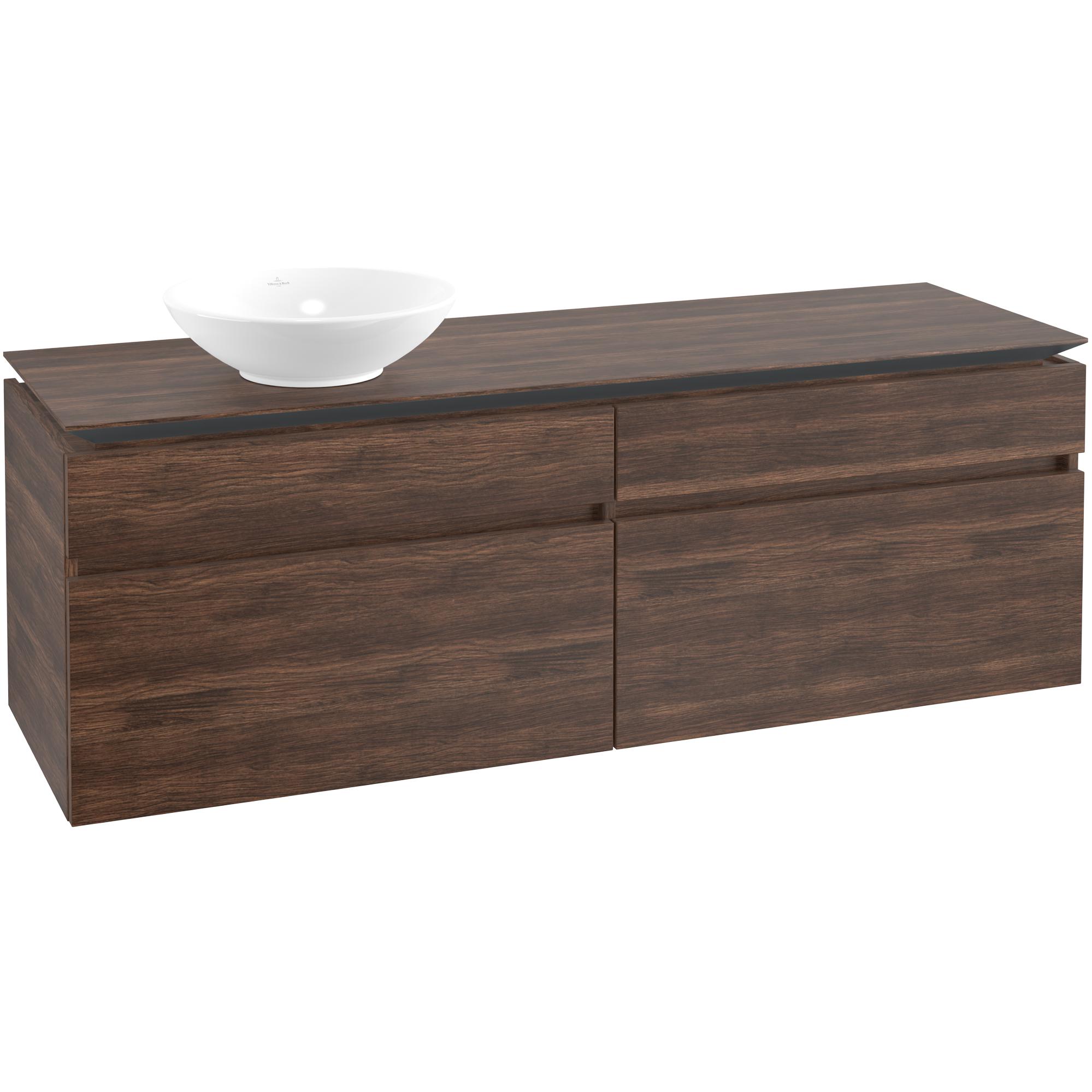 Tvättställsskåp Villeroy & Boch Legato 1600 med 4 Lådor för Fristående Tvättställ | badrum - badrumsmobler - tvattstallsskap-och-kommod | KakelKungen