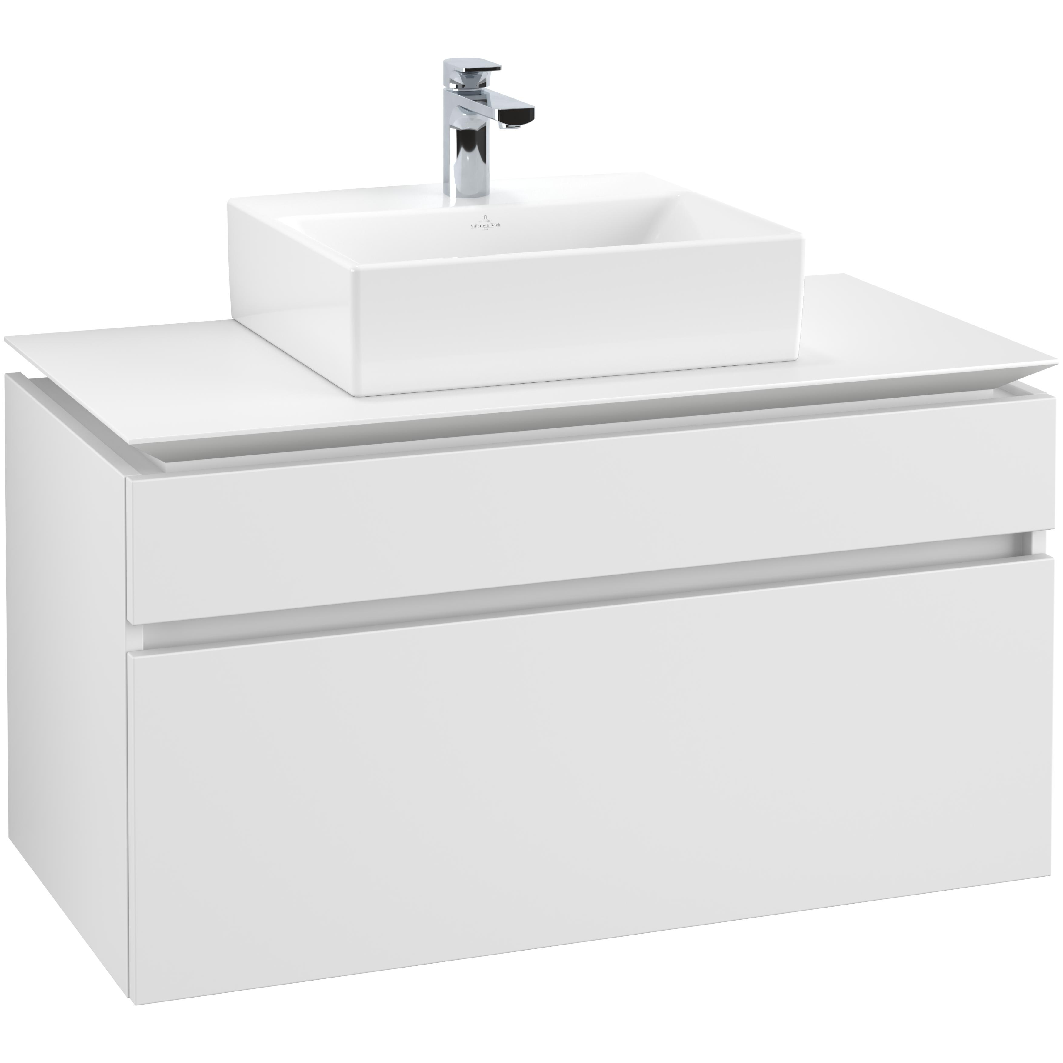 Tvättställsskåp Villeroy & Boch Legato 1000 med 2 Lådor för Tvättställ från Memento | badrum - badrumsmobler - tvattstallsskap-och-kommod | KakelKungen