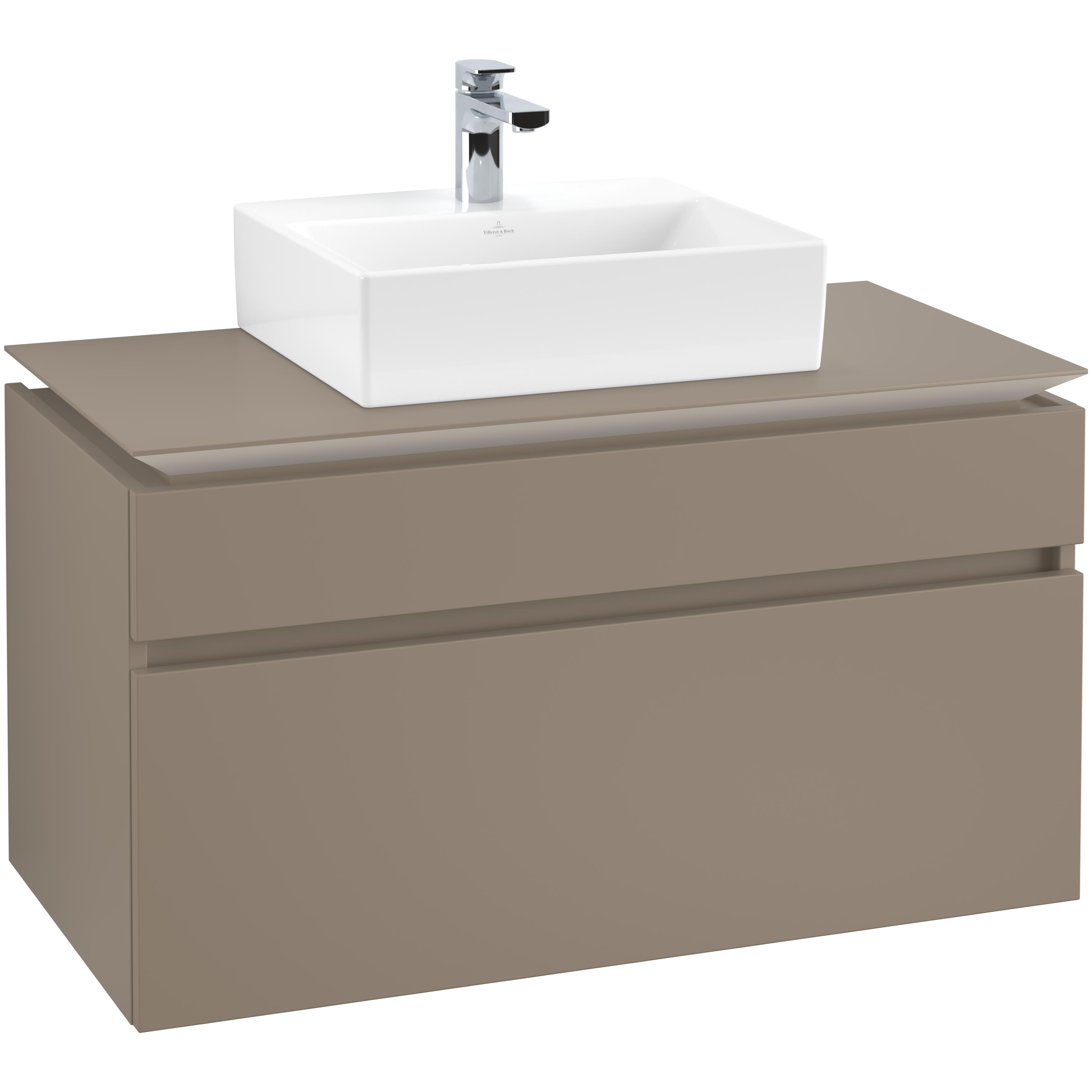 Tvättställsskåp Villeroy & Boch Legato 1000 med 2 Lådor för Tvättställ från Memento | badrum - badrumsmobler - tvattstallsskap-och-kommod | KakelKungen