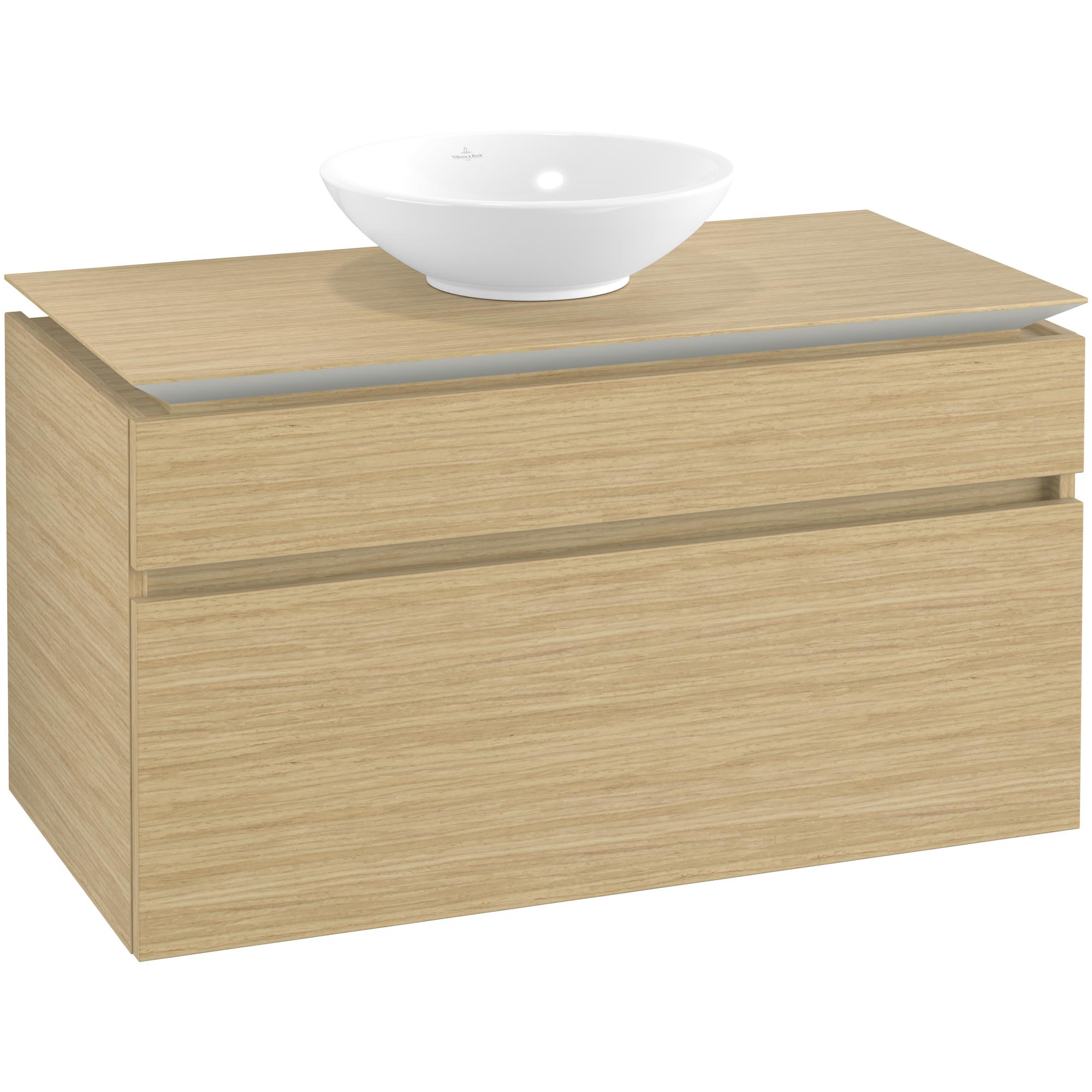 Tvättställsskåp Villeroy & Boch Legato 1000 med 2 Lådor för Tvättställ från Memento