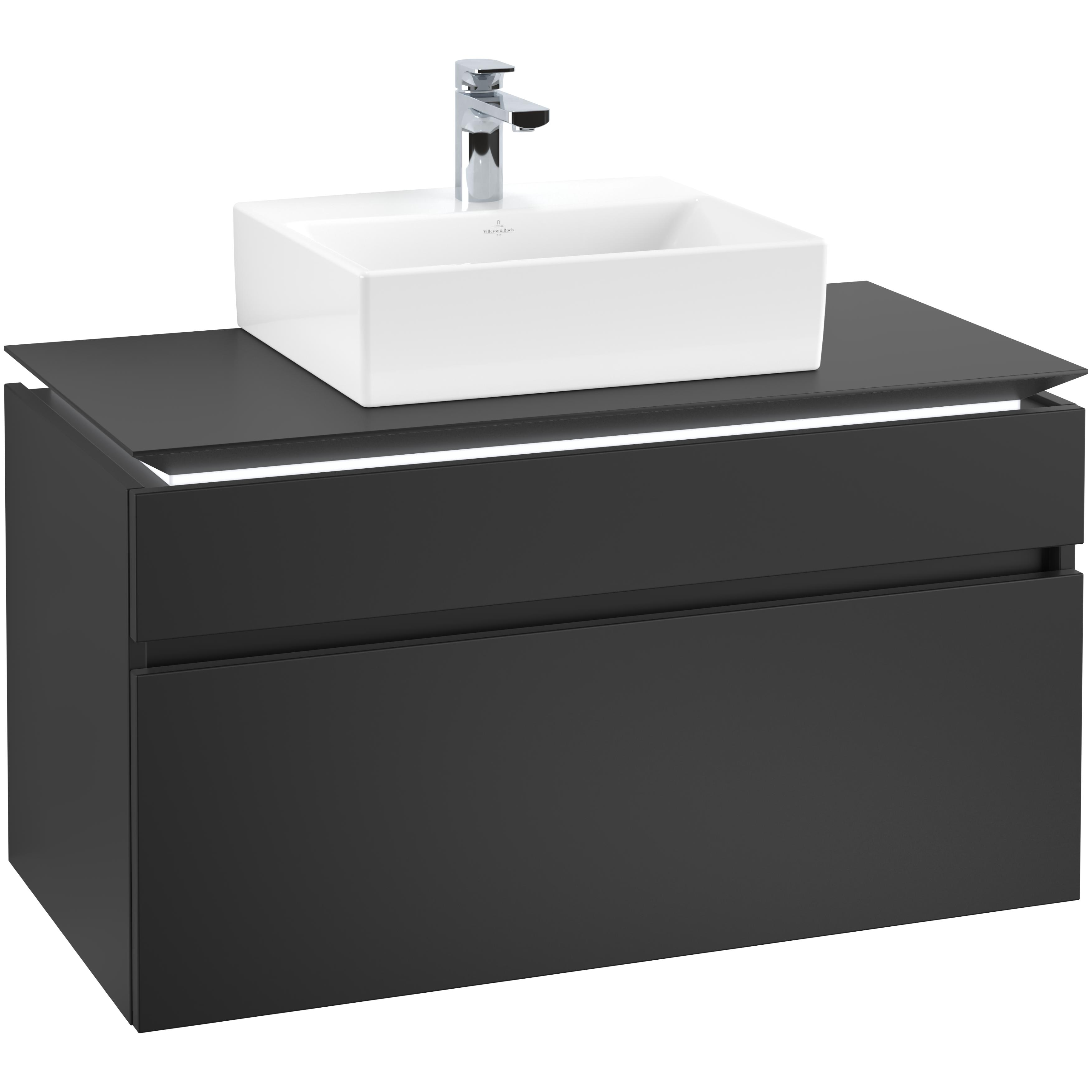 Tvättställsskåp Villeroy & Boch Legato 1000 med 2 Lådor för Tvättställ från Memento | badrum - badrumsmobler - tvattstallsskap-och-kommod | KakelKungen