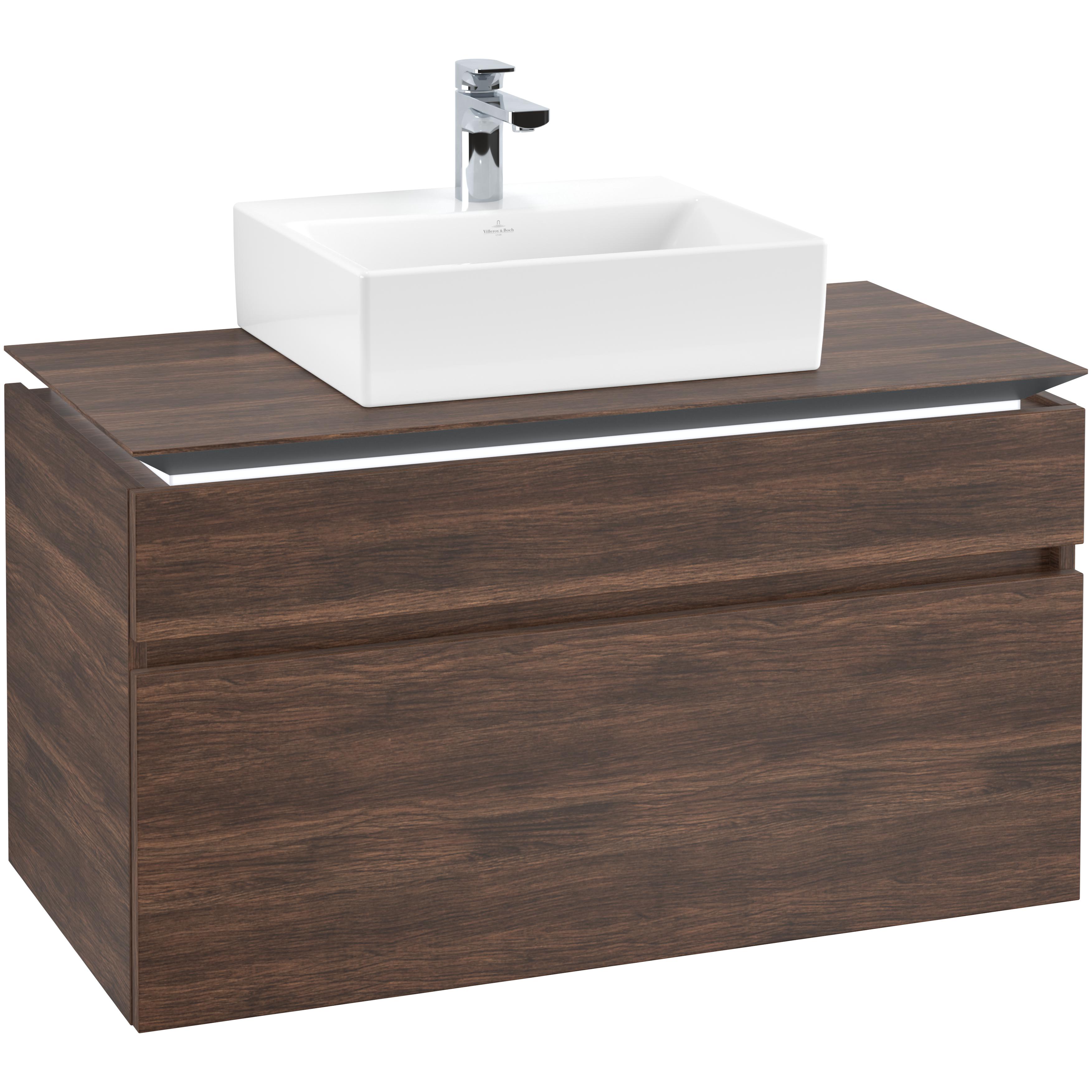 Tvättställsskåp Villeroy & Boch Legato 1000 med 2 Lådor för Tvättställ från Memento | badrum - badrumsmobler - tvattstallsskap-och-kommod | KakelKungen