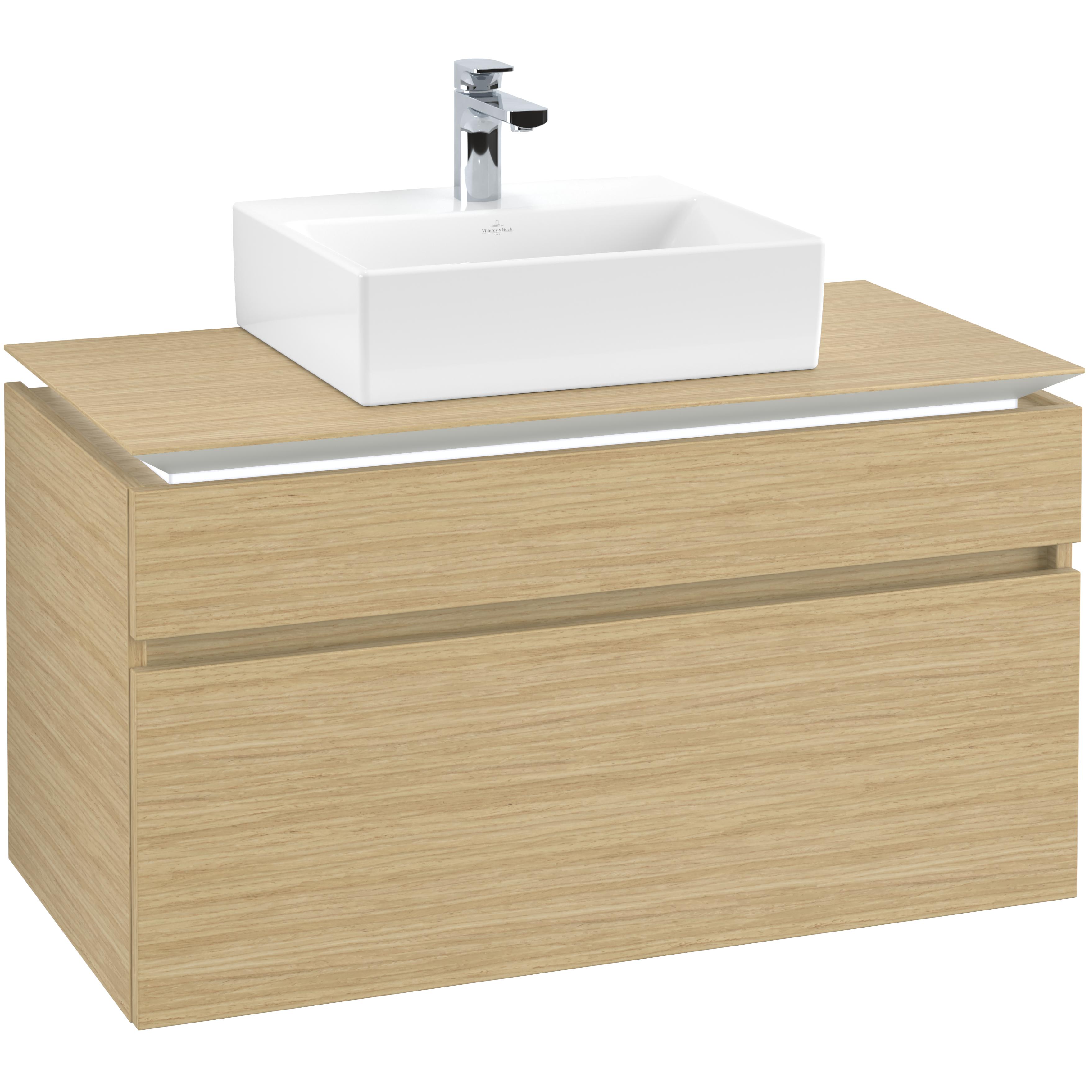 Tvättställsskåp Villeroy & Boch Legato 1000 med 2 Lådor för Tvättställ från Memento | badrum - badrumsmobler - tvattstallsskap-och-kommod | KakelKungen