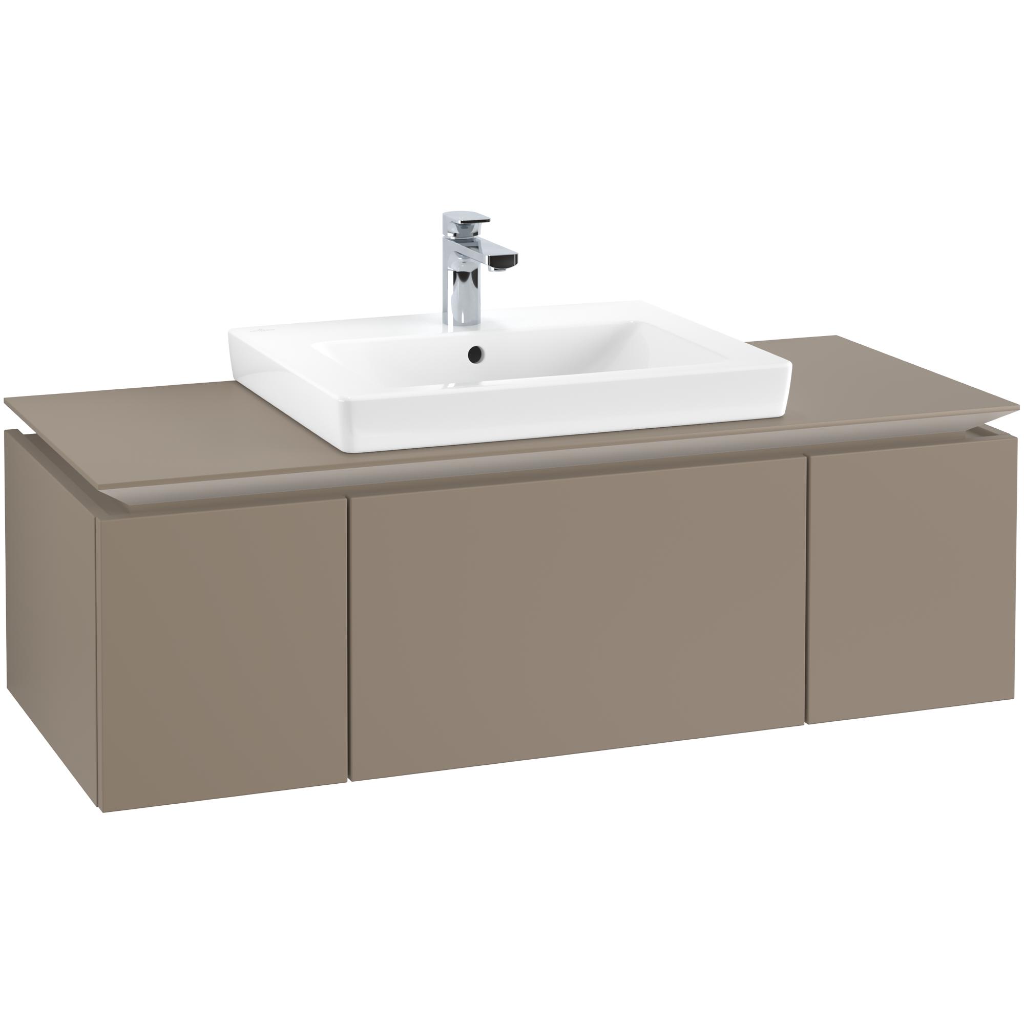 Tvättställsskåp Villeroy & Boch Legato Kompakt med 3 Lådor för Tvättställ | badrum - badrumsmobler - tvattstallsskap-och-kommod | KakelKungen